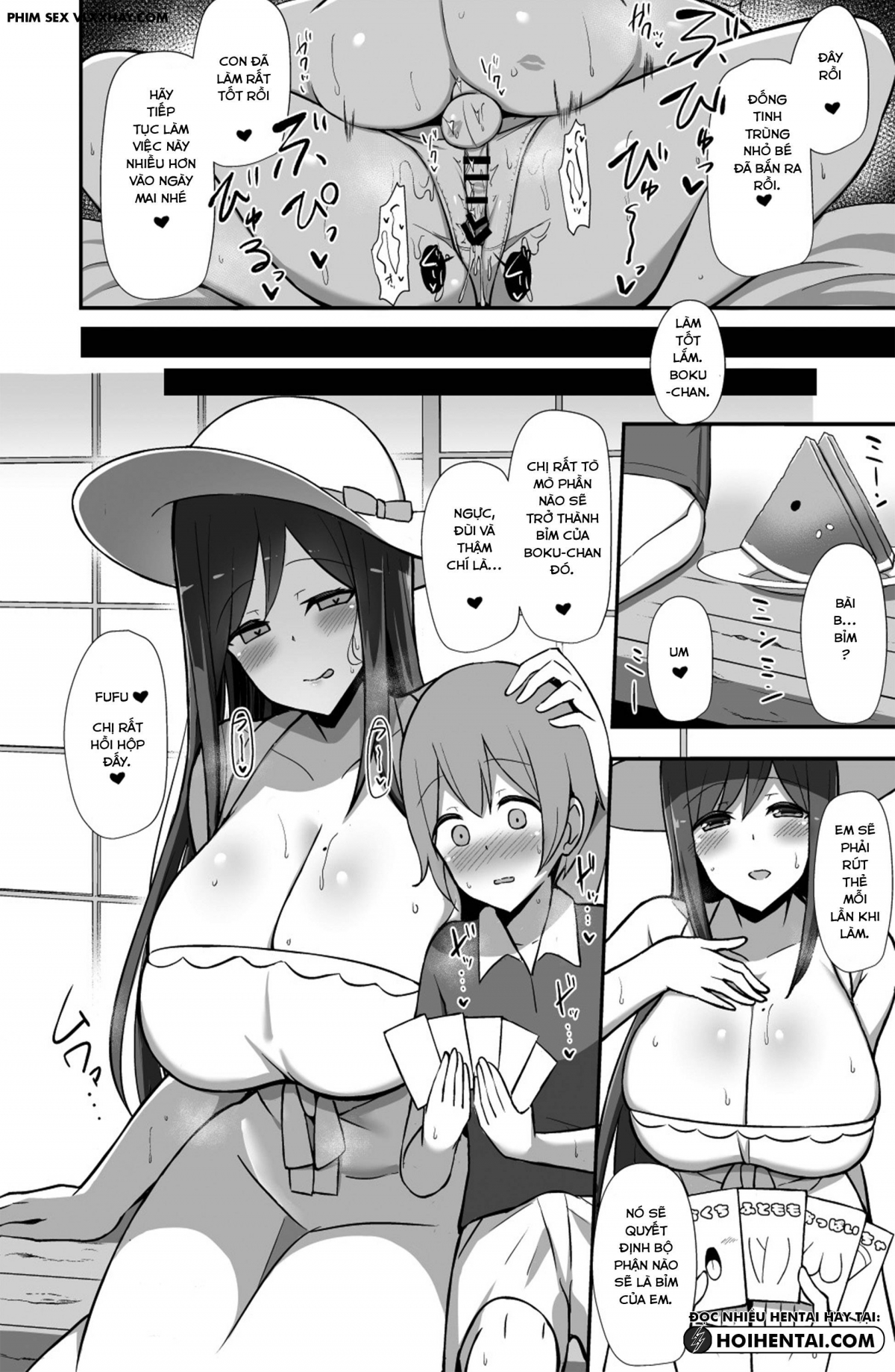 Đọc truyện hentai Shiro OnePi Onee-San To Babubabu Inaka Ecchi - Oneshot