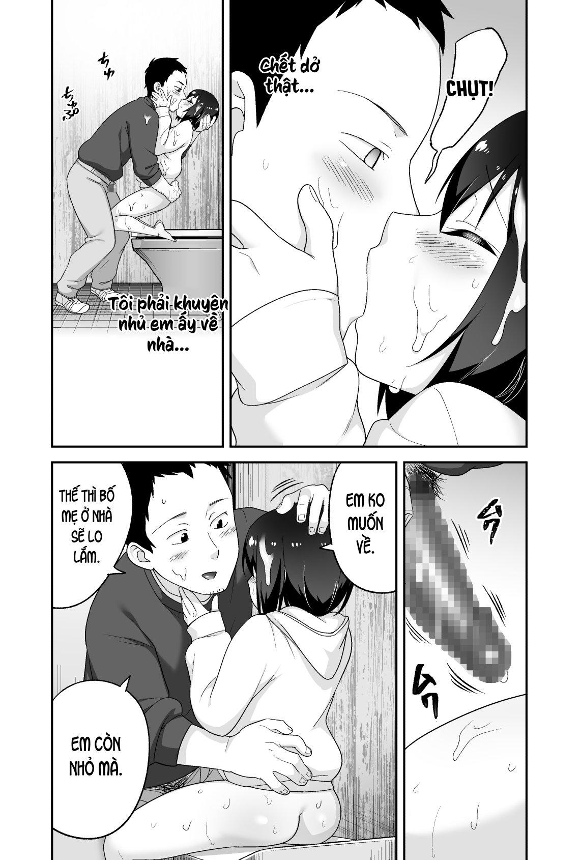 Đọc truyện hentai Anh bảo vệ may mắn và em học sinh xui xẻo. - Chap 6: Kết thúc + chap bonus.