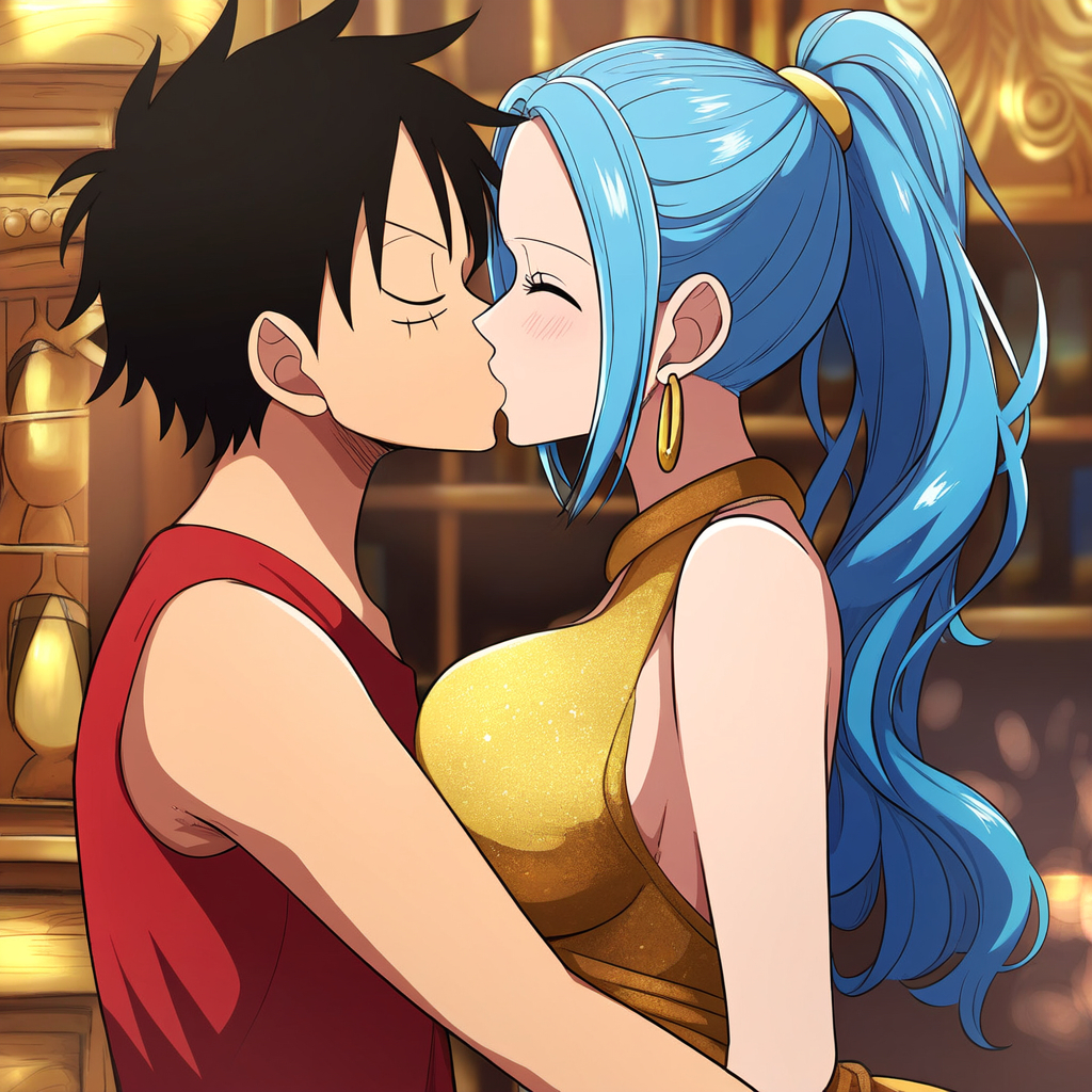 Đọc truyện hentai Tuyển tập Albums Art hentai - Chap 38 - Luffy vs Vivi