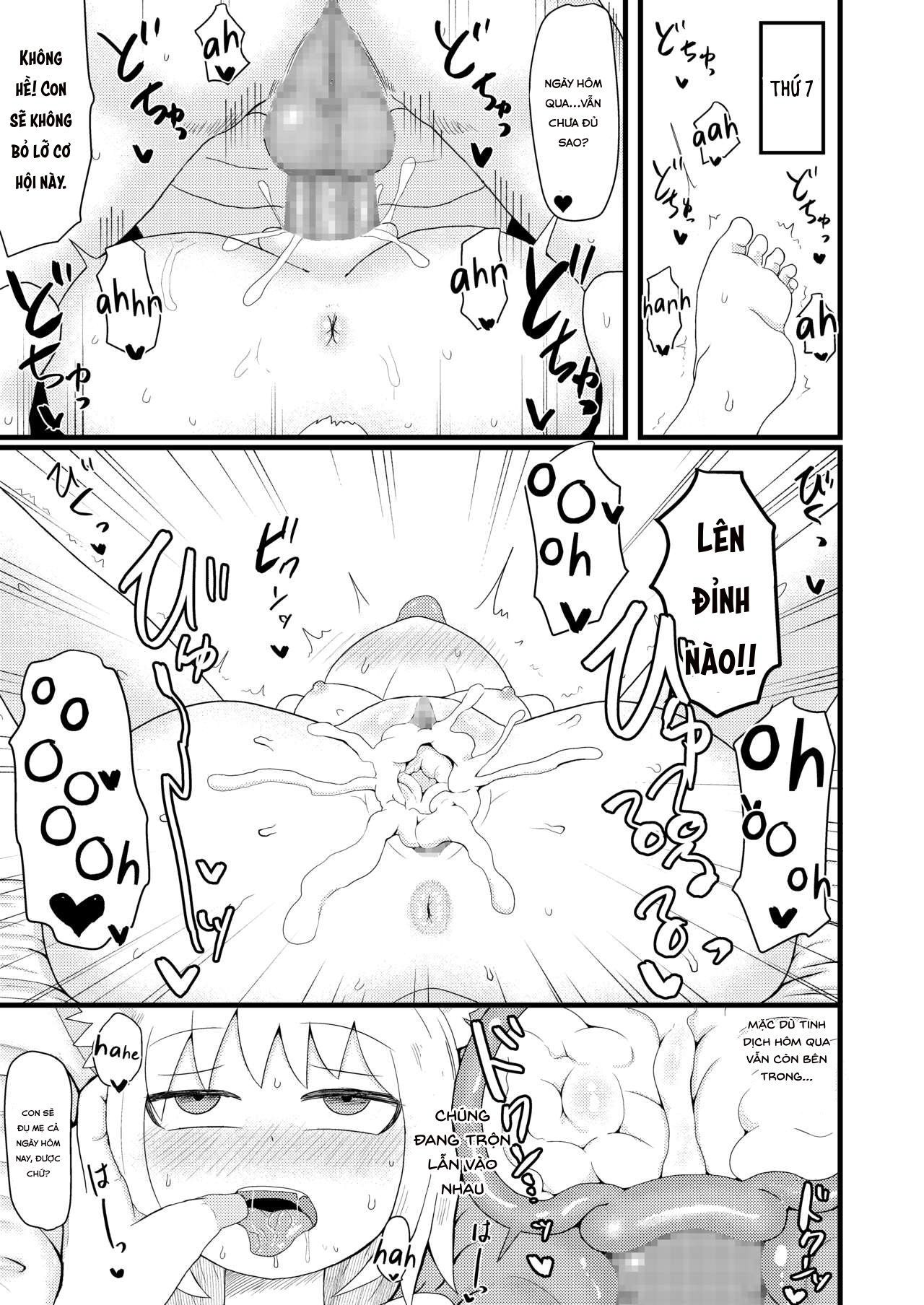 Đọc truyện hentai Loli Baba Okaa-san wa Oshi ni Yowai 4 - Oneshot.