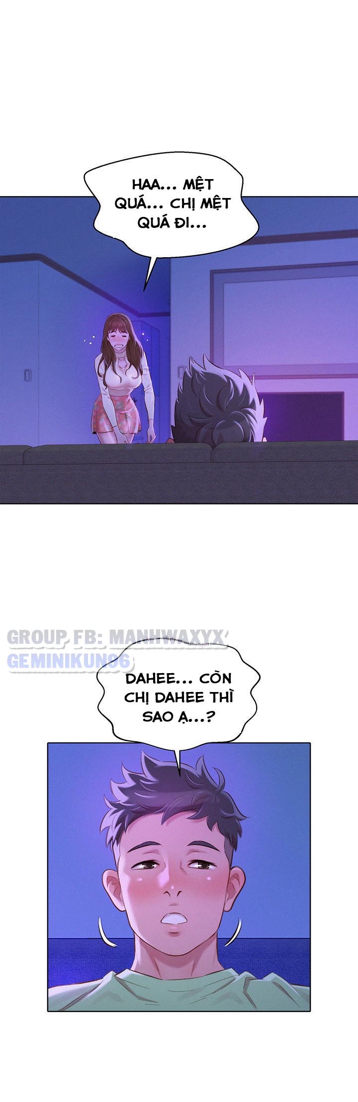 Đọc truyện hentai Chị Gái Hàng Xóm - Chap 71