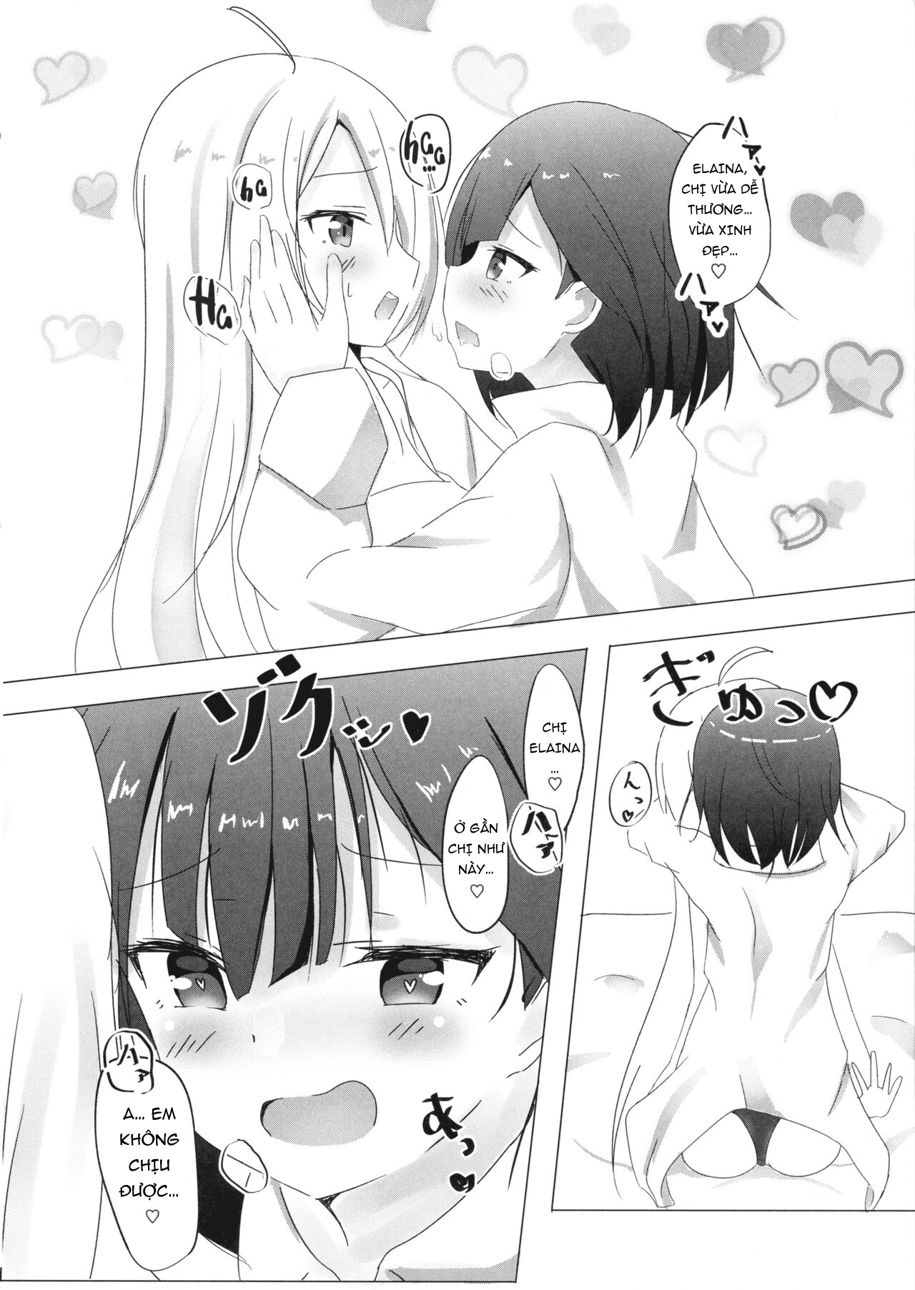 Đọc truyện hentai Saya ga Elaina de Ippouteki ni Koufun suru Dake - Oneshot Helikopter helikopter