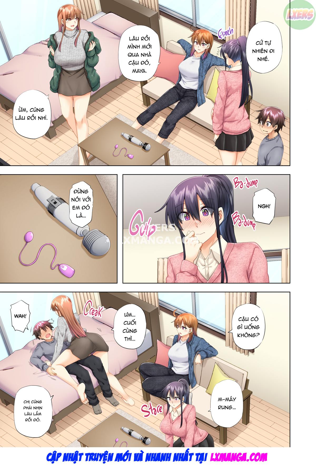 Đọc truyện hentai Onee-chan no Wasuremono o Todoke ni Kita Hazu nanoni - Chap 6