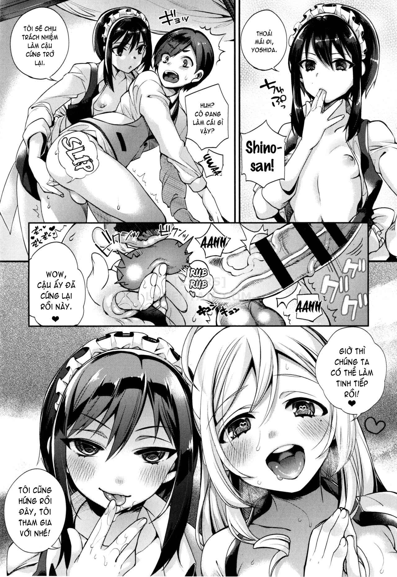 Đọc truyện hentai Ojou-Sama To Maid No Midara Na Seikatsu - Chap 2