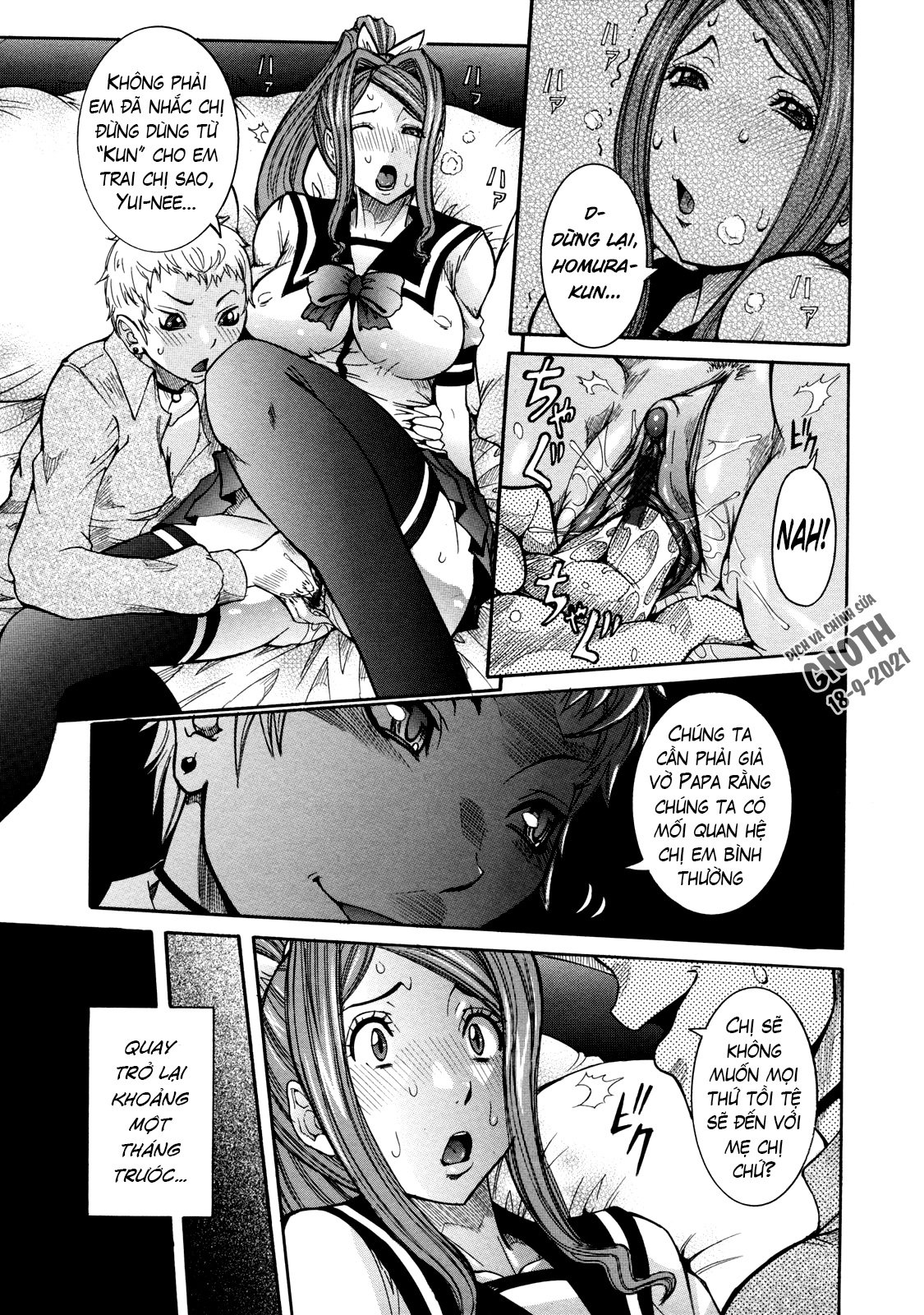 Đọc truyện hentai Nenchaku Taishitsu - Chap 2 - Cặp song sinh và tôi (1)