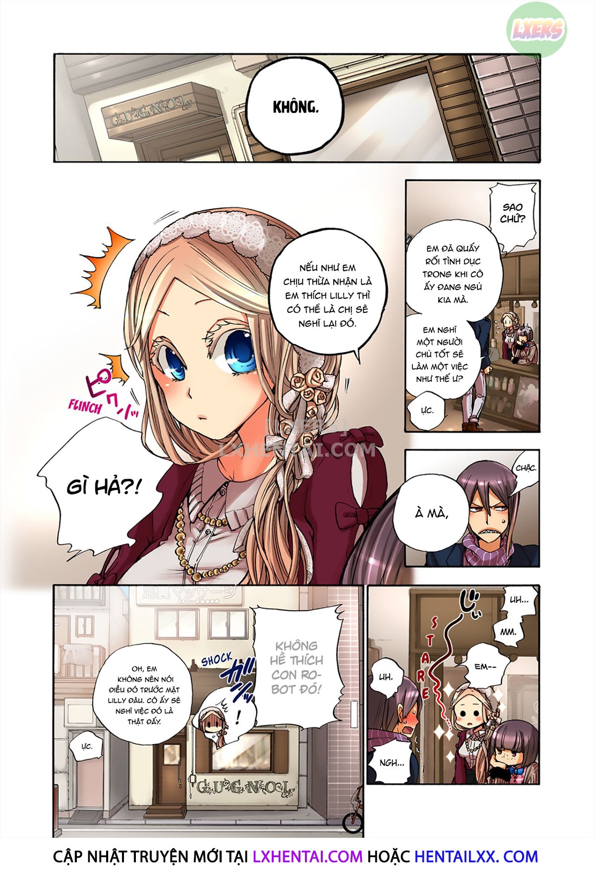 Đọc truyện hentai Robot thú cưng Lilly - Chap 15