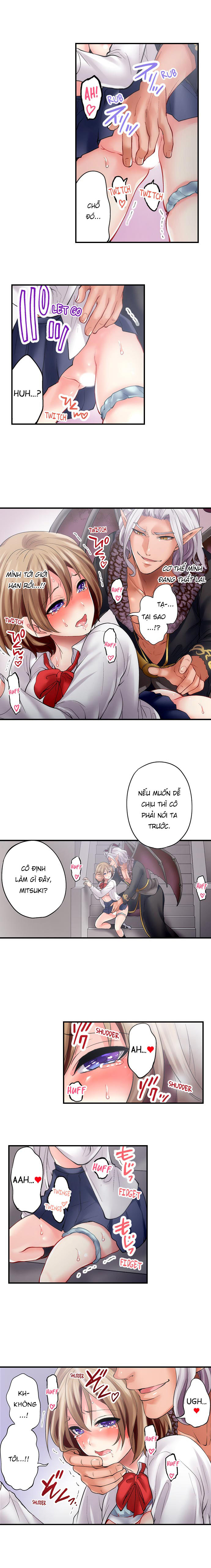 Đọc truyện hentai Hợp đồng của quỷ Satan - Chapter 9: Lâuu