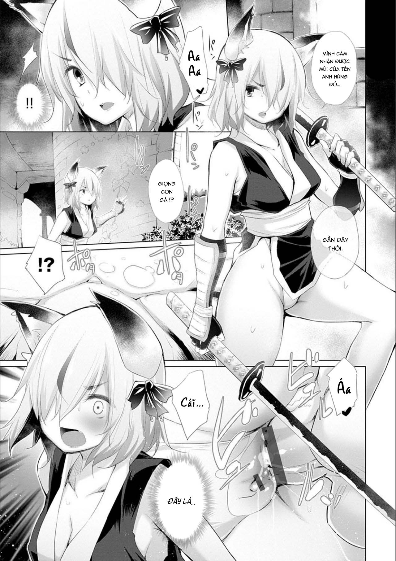 Đọc truyện hentai Sau Khi Chuyển Sinh Tôi Thịt Cả Thế Giới - Chap 6: Dục cảnh bé tai mèo