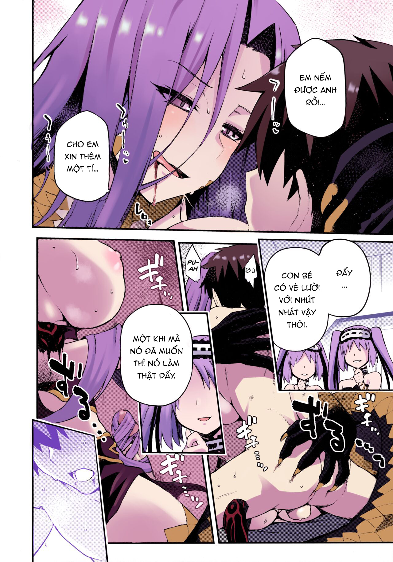 Đọc truyện hentai Bản năng của nữ xà thần - Bản full màu [Không che]