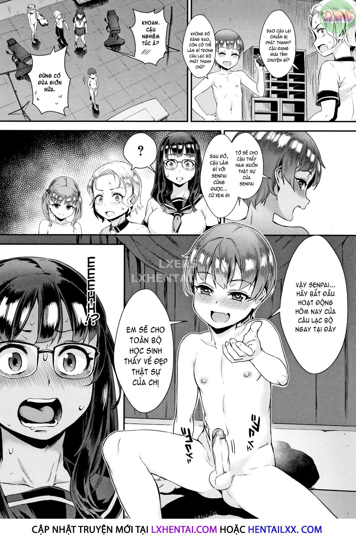 Đọc truyện hentai Gakuen Rankou - Chap 4