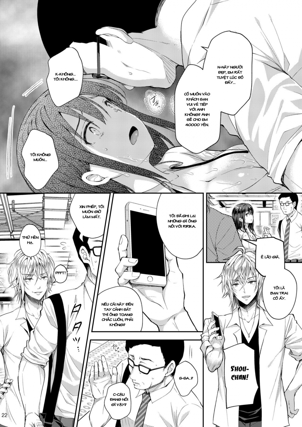 Đọc truyện hentai Kẻ quấy rối vô liêm sỉ - Chap 4
