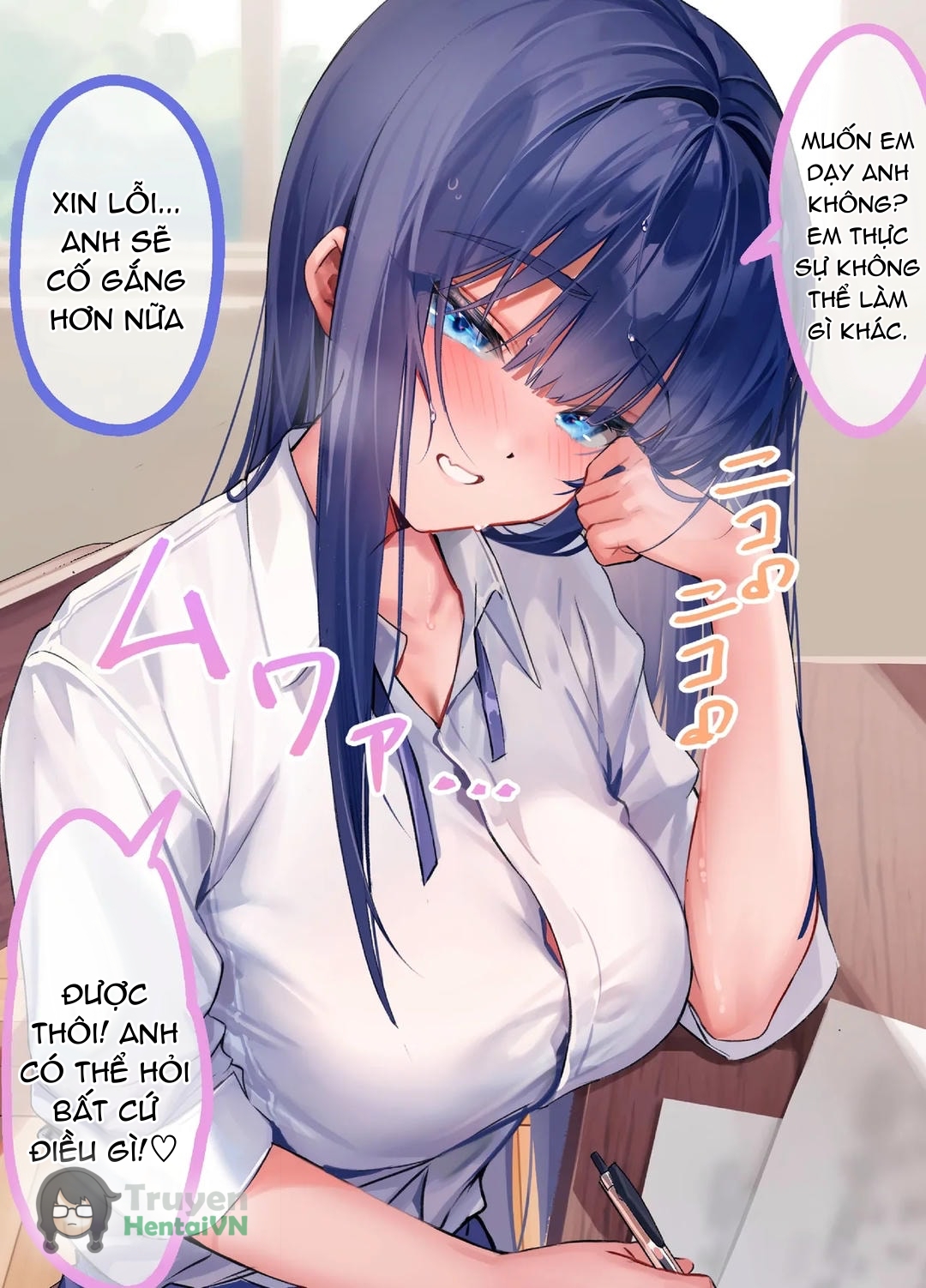 Đọc truyện hentai Boku Dake ni Amai Fuuki Iinchou to no Icha Love Nikutsubo Seikatsu Nisshi - Oneshot