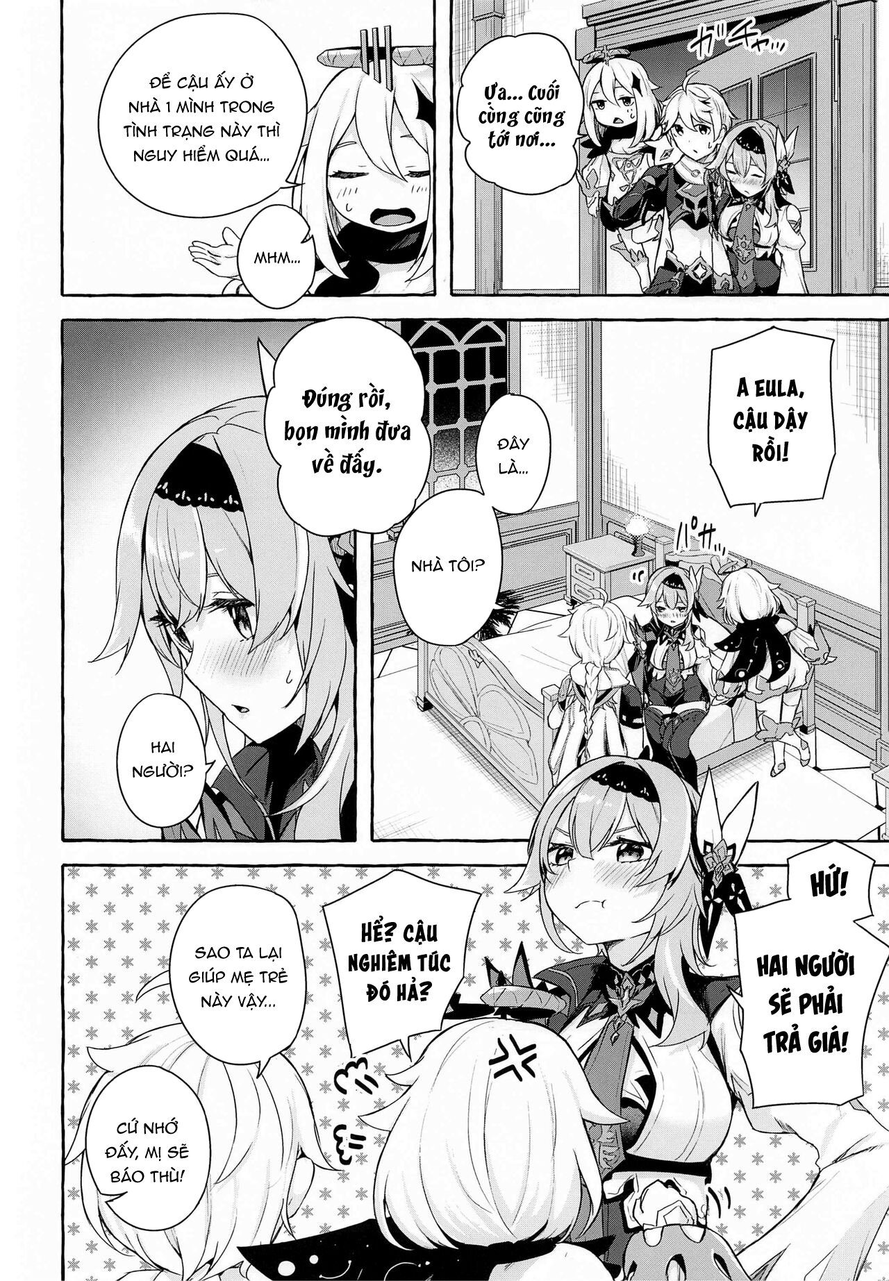 Đọc truyện hentai Phản ứng tan chảy của Eula - Oneshot