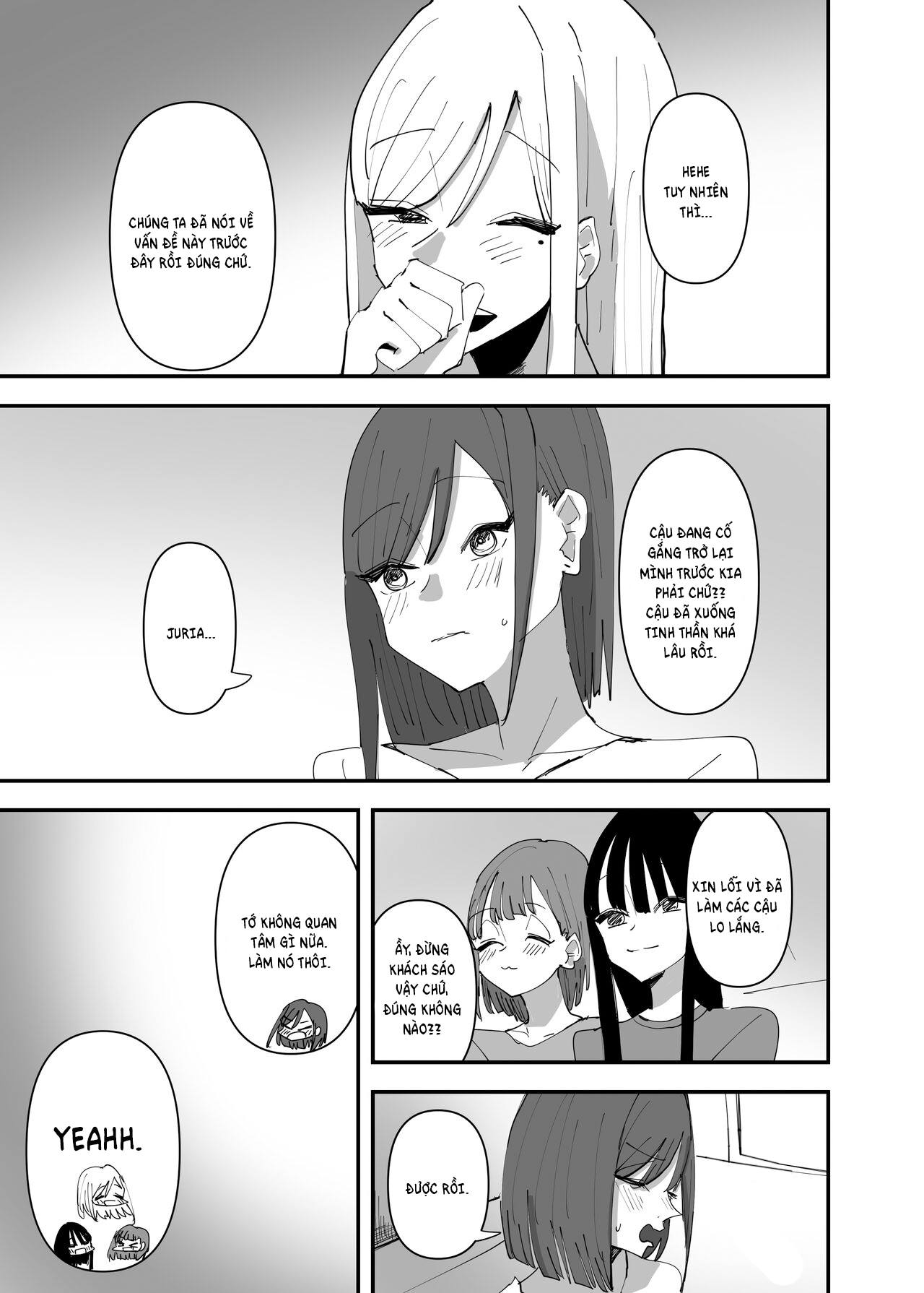 Đọc truyện hentai Chuyện tình của những cô nàng táo bạo - Chap 3