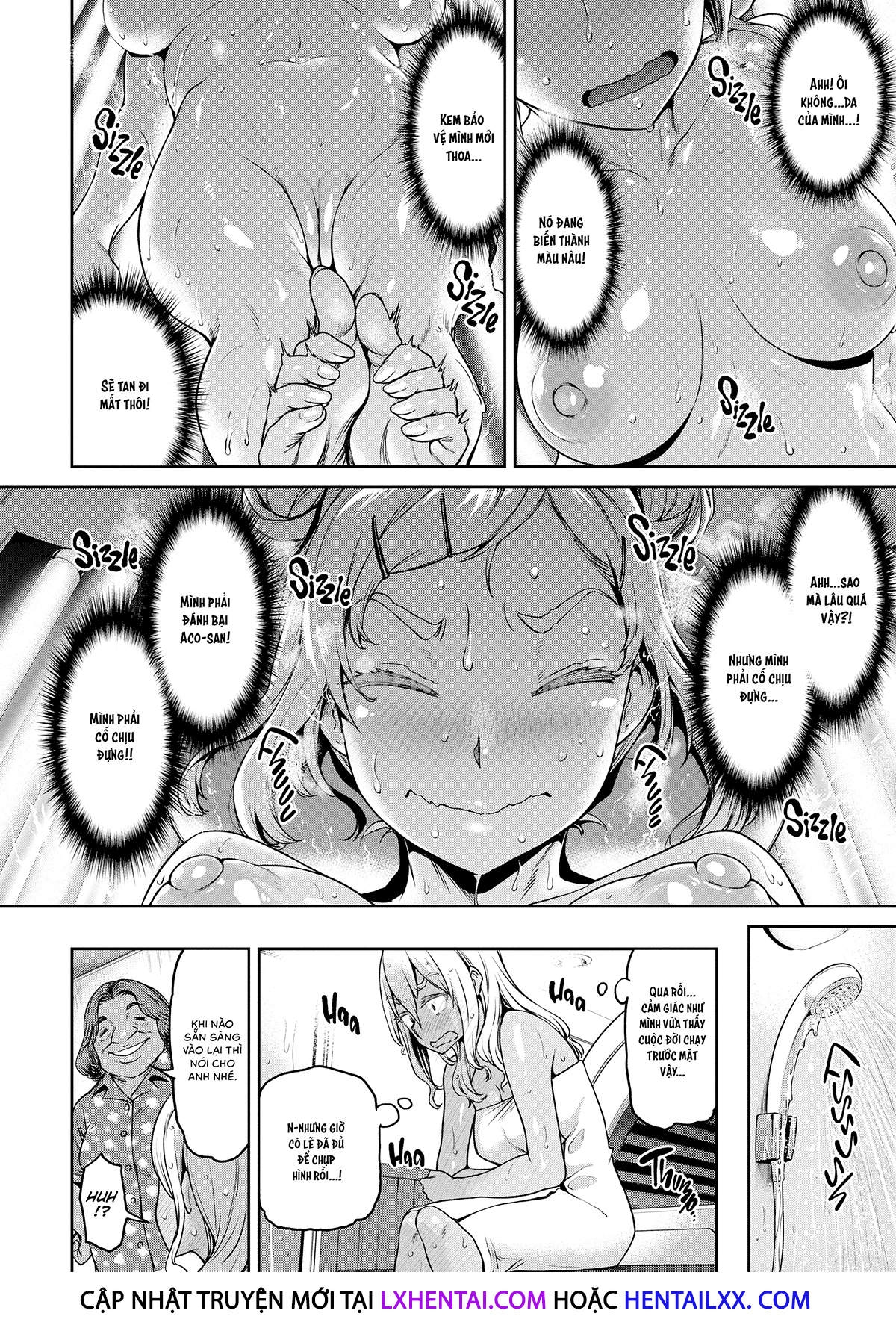 Đọc truyện hentai Holesome Gals!!! - Chap 3 - Bronze Skin Drives Me Nuts!