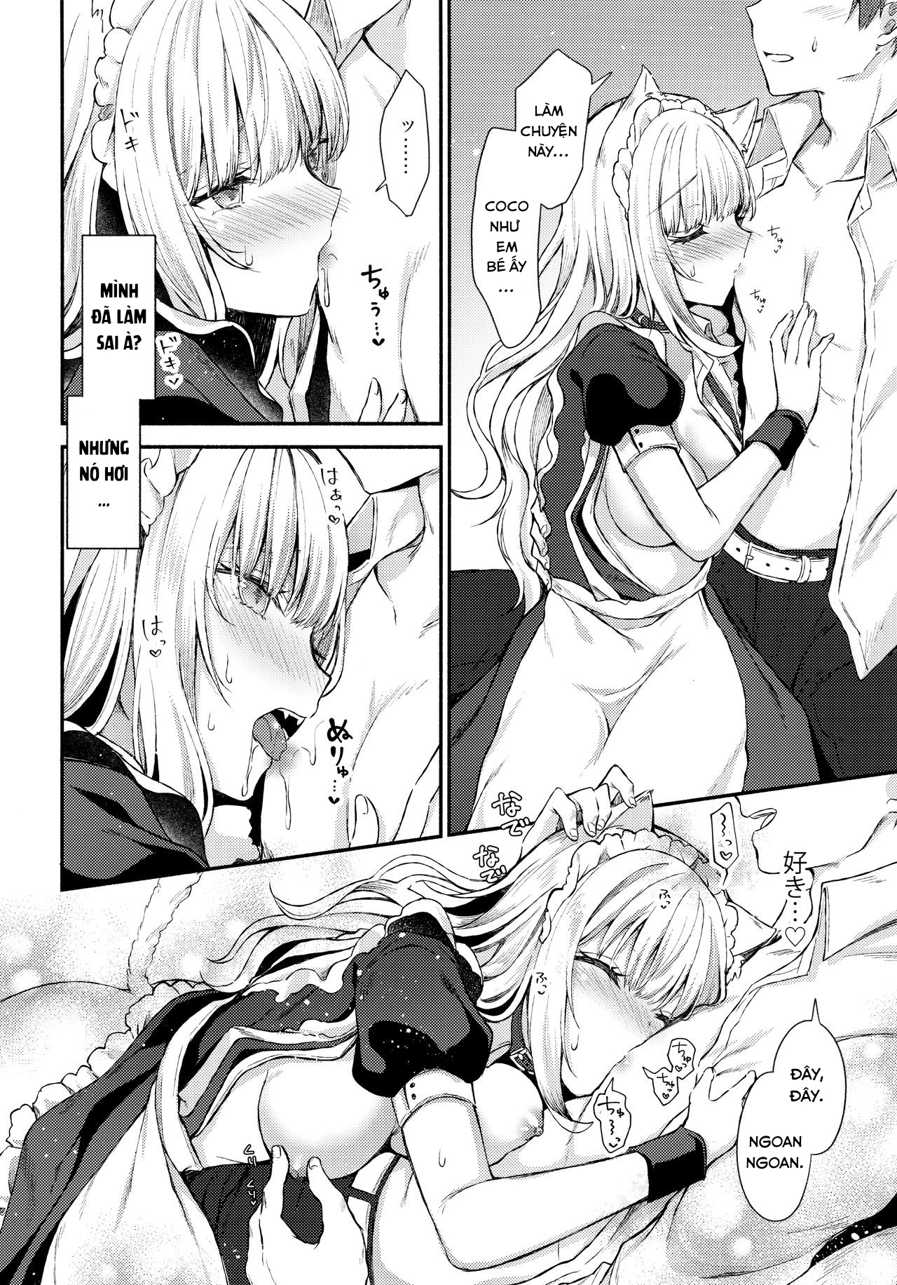 Đọc truyện hentai Nàng mèo hầu gái. - Oneshot