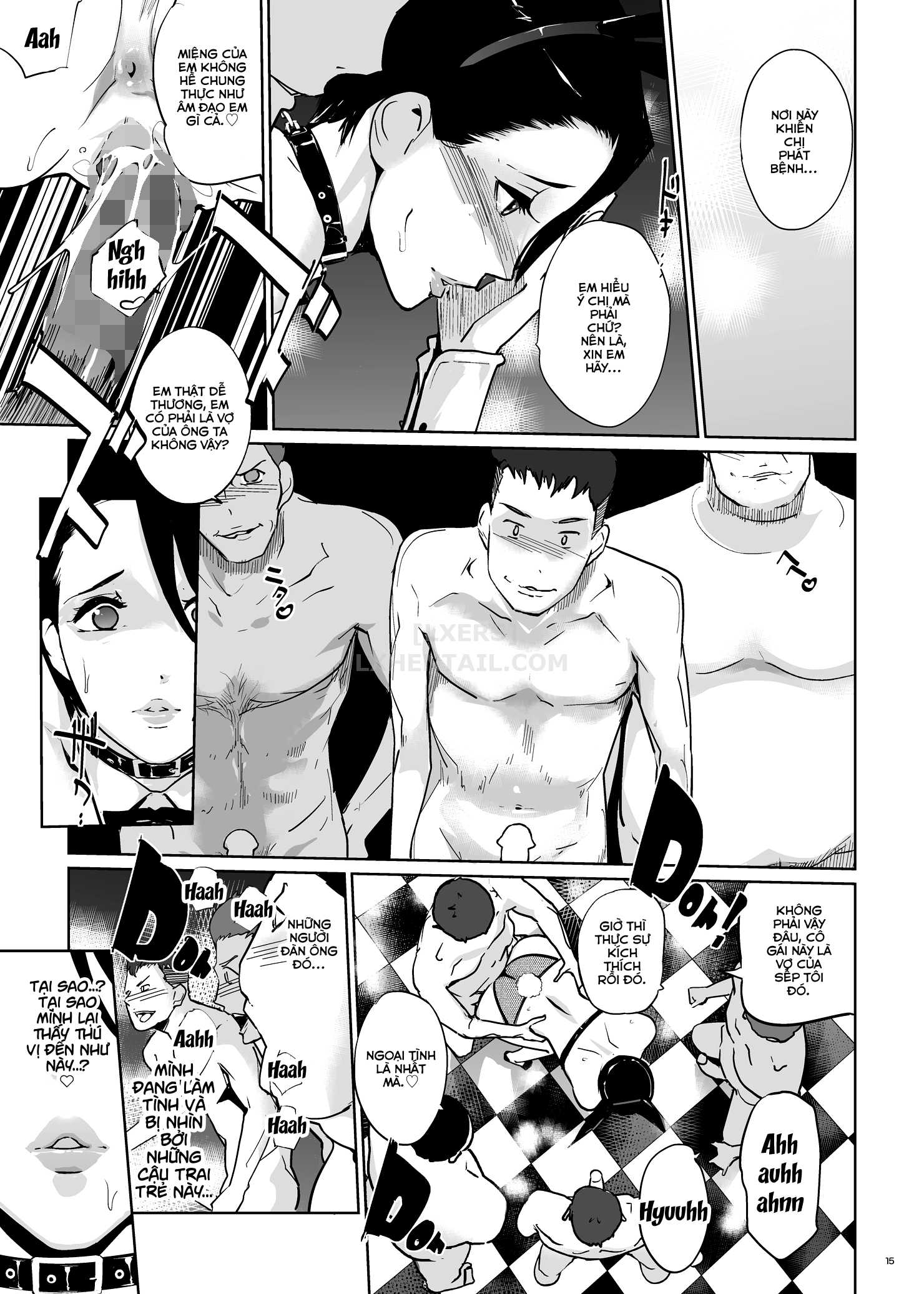 Đọc truyện hentai NTR Midnight Pool - Chap 2