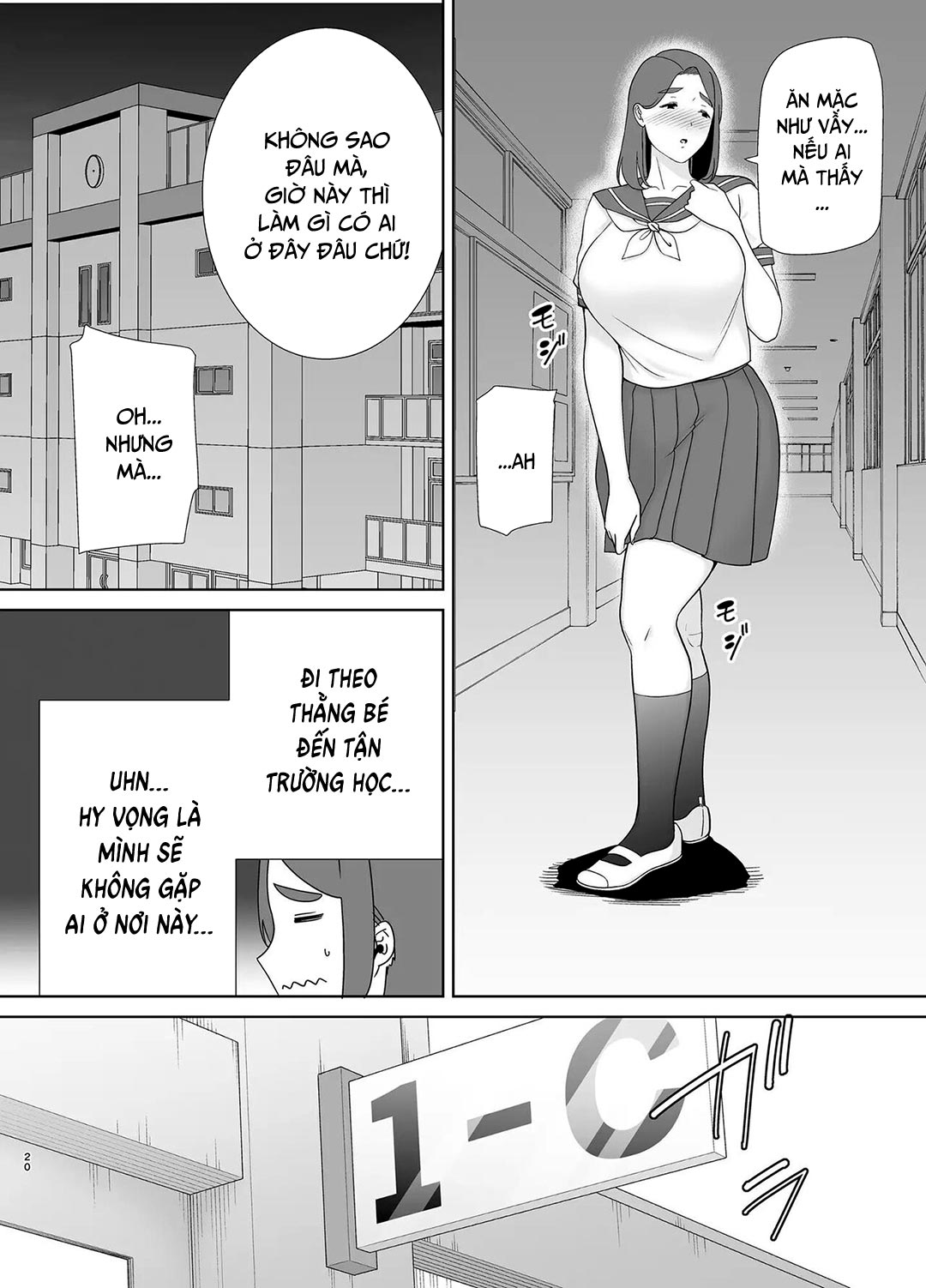 Đọc truyện hentai Mẹ là người phụ nữ mà tôi yêu - Chap 6A - Đồng phục nữ sinh của mẹ