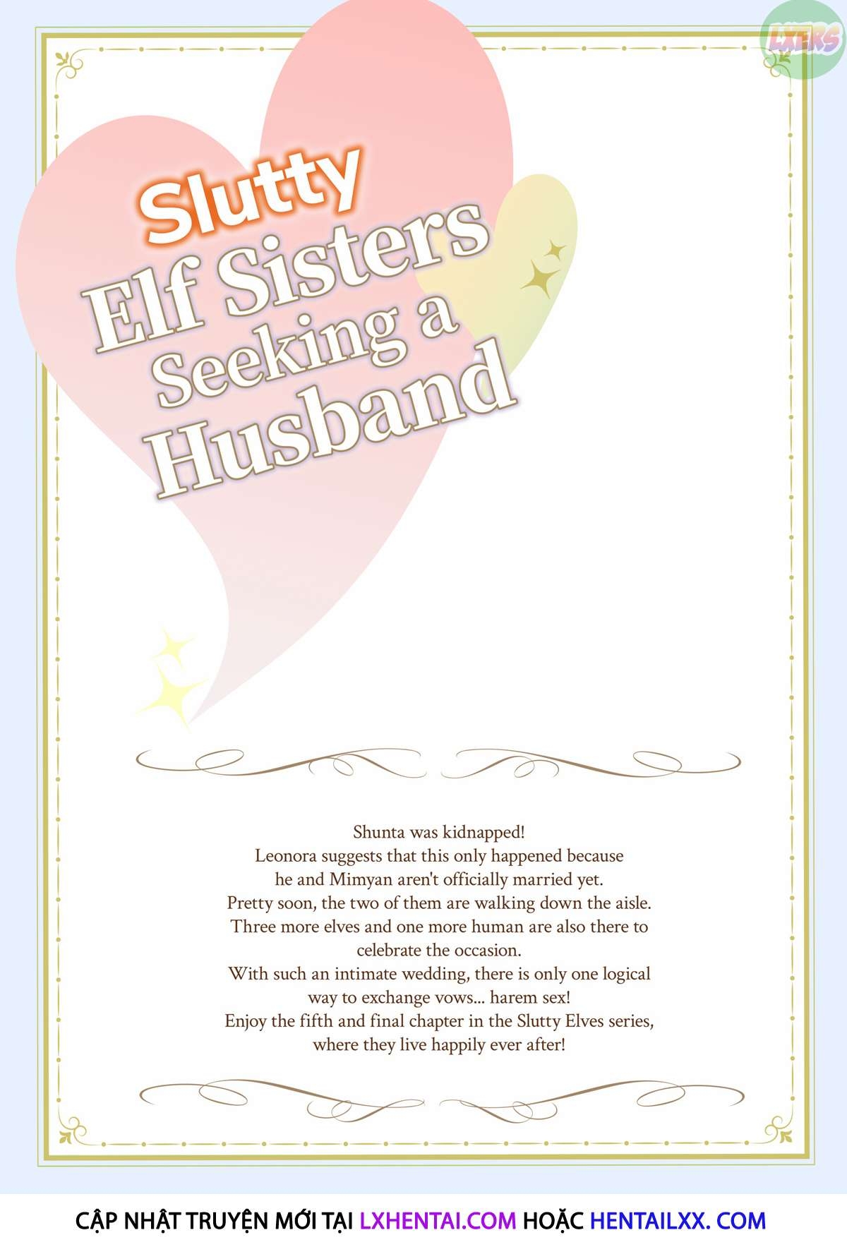 Đọc truyện hentai Slutty Elf Sisters Seeking a Husband - Chap 5 - With This Creampie I Thee Wed | END