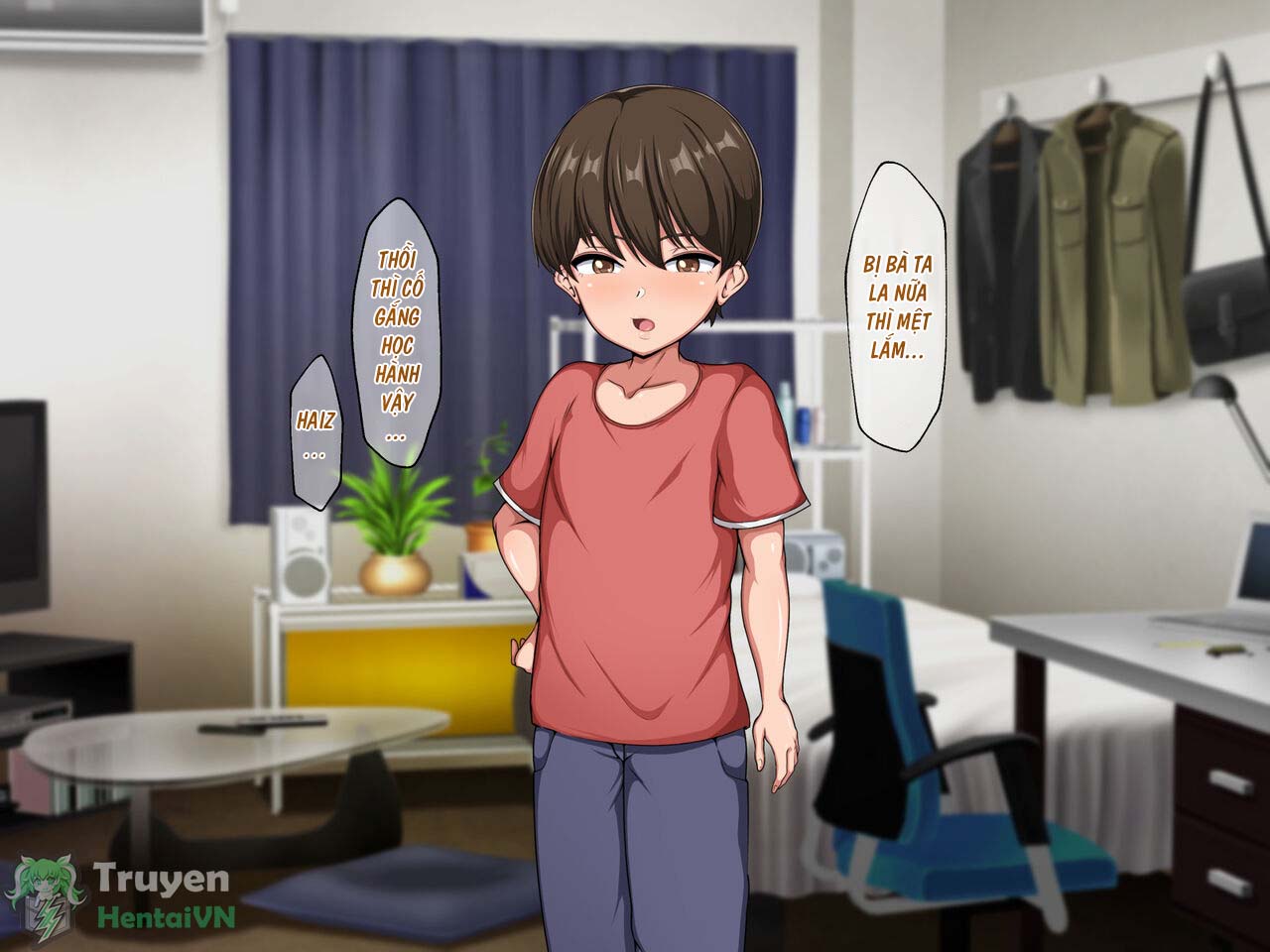 Đọc truyện hentai Genkakuna Hahaoya no Karada to Mahou no Onaho o Rinkusasetemita! - Oneshot