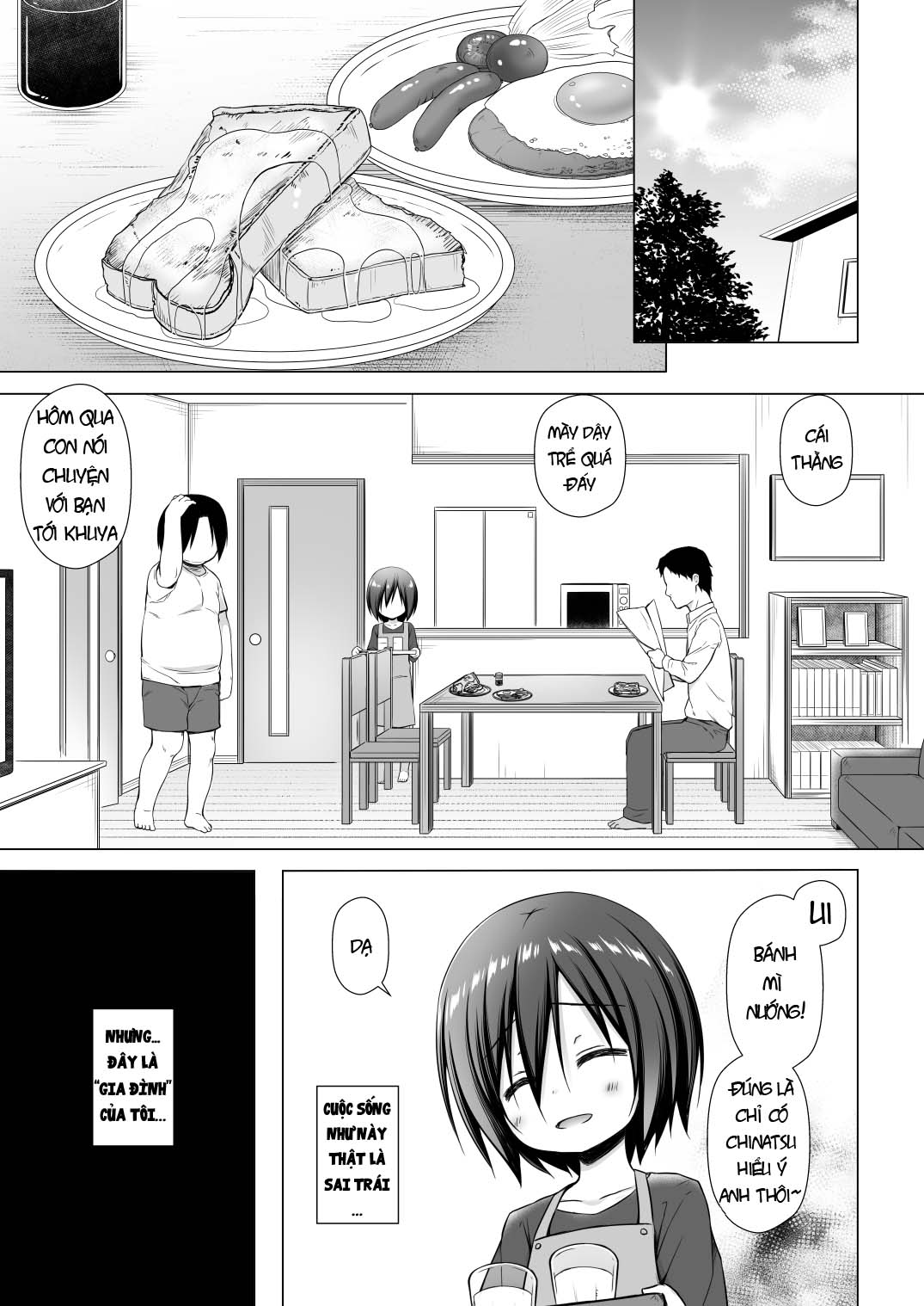 Đọc truyện hentai Tôi Là Đồ Chơi Của Dượng Và Con Ổng - Chap 1