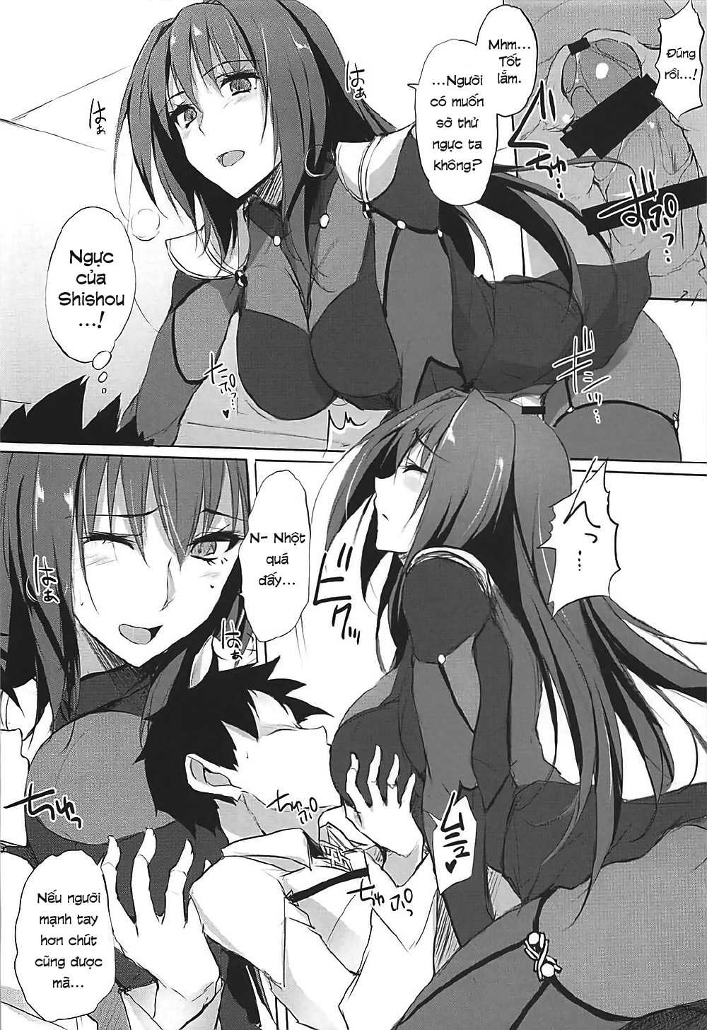 Đọc truyện hentai Shishou wa Midara na Yami no Joou (Fate/Grand Order) - Oneshot