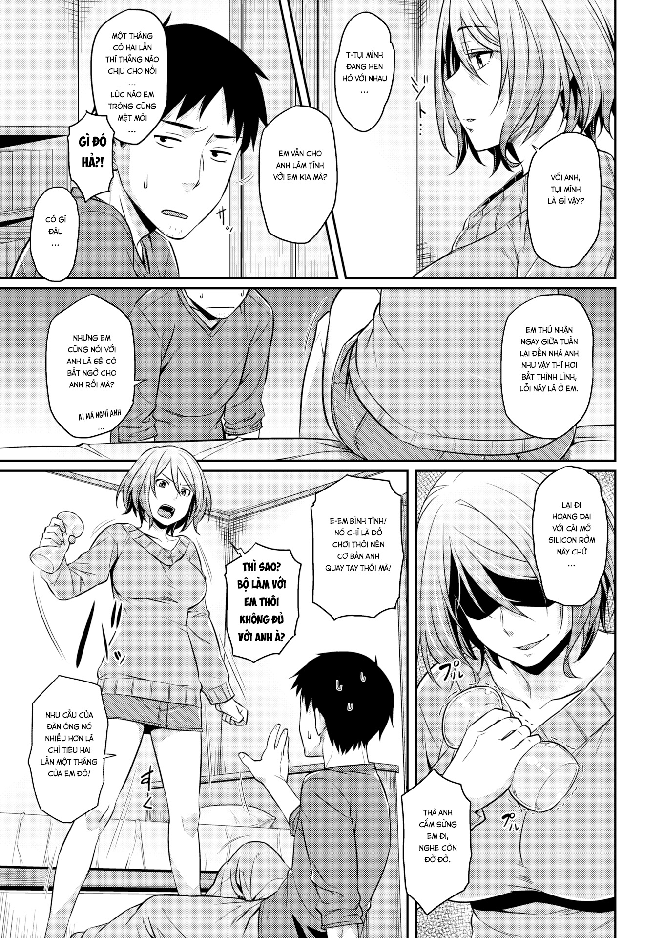 Đọc truyện hentai Biến Em Thành Đồ Chơi Tình Dục Của Anh! - Oneshot