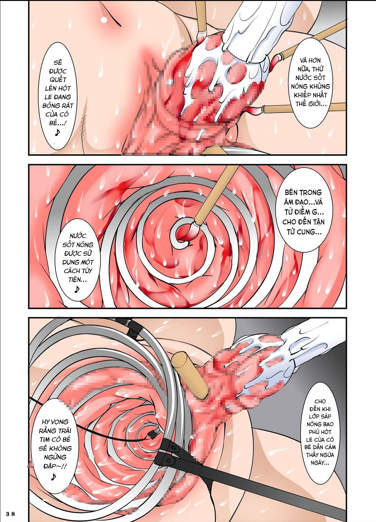 Đọc truyện hentai Shishi Setsudan Shoujo Goumon Gyakutai-kan no Maid-san - Chap 2.2