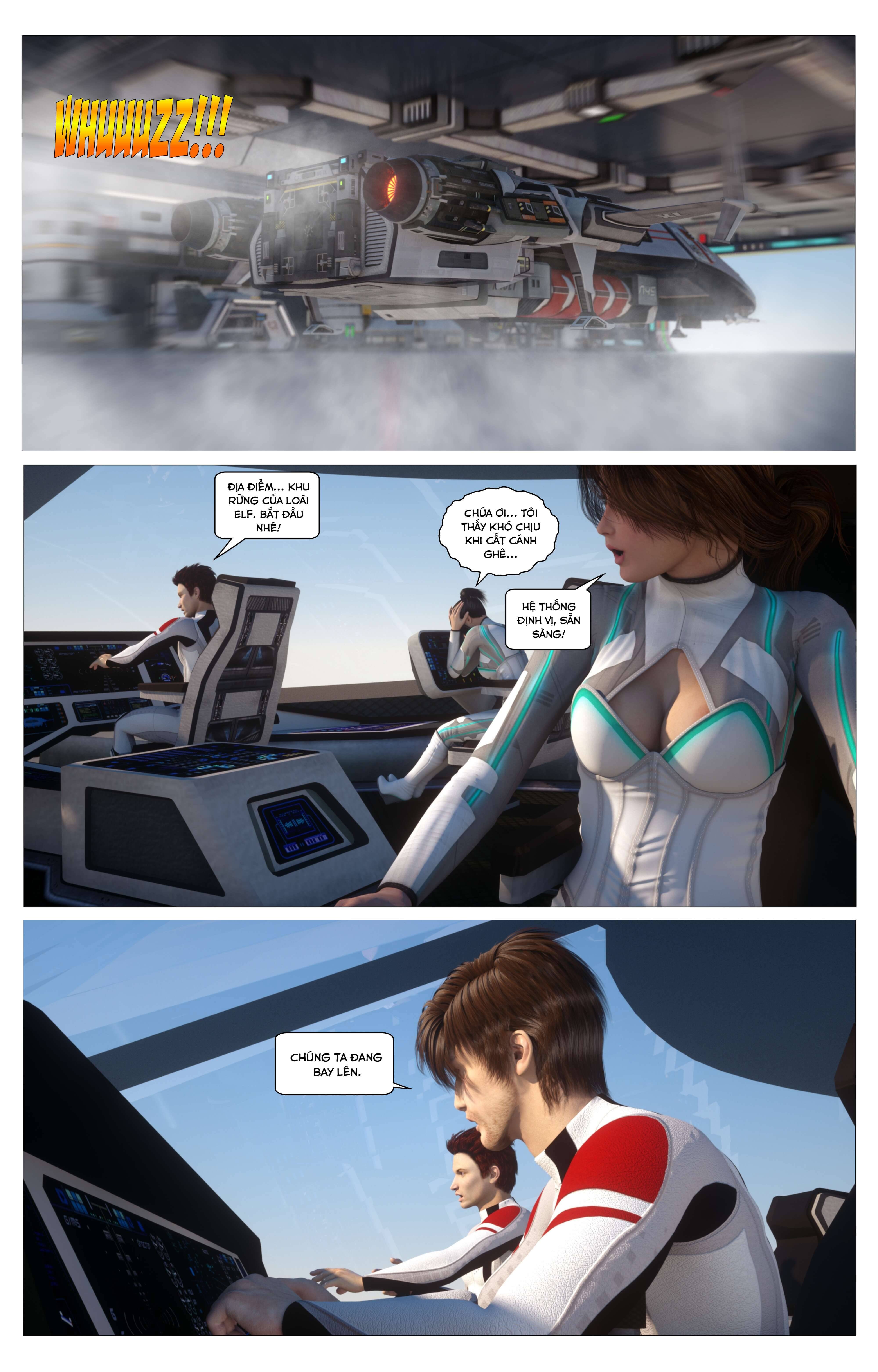 Đọc truyện hentai Shadow Ranger Zero 2: Giữa hai thế giới - Chap 3