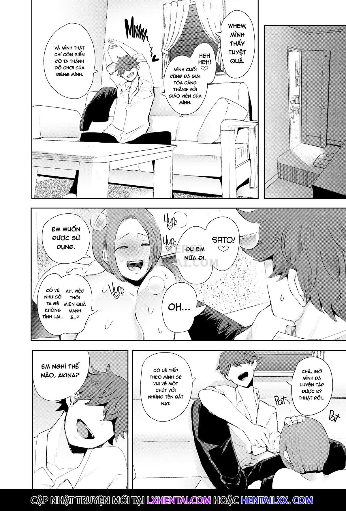 Đọc truyện hentai Sato's Revenge - Chap 1 - Hypnotized Teacher