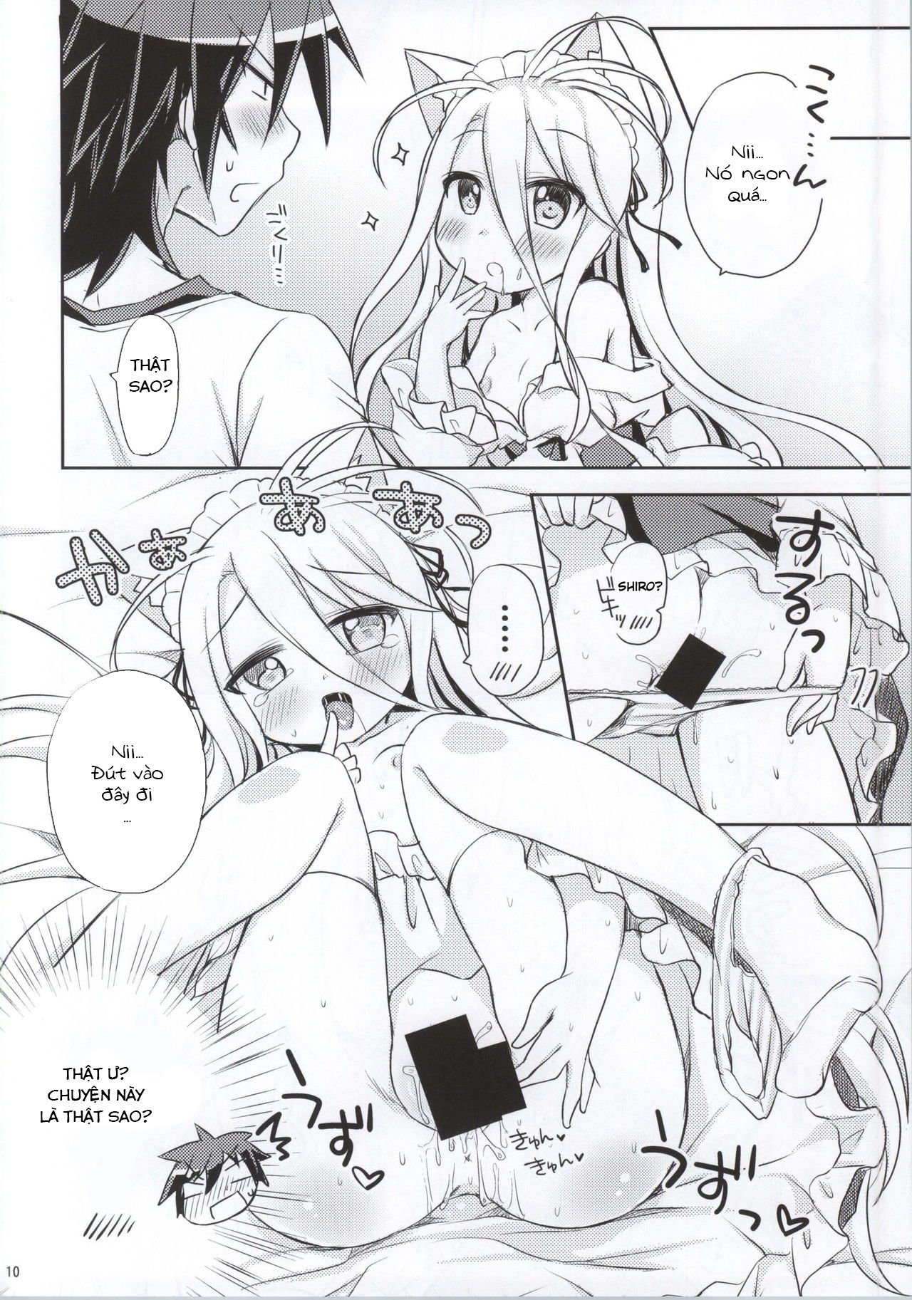 Đọc truyện hentai Nii, Osotte! (No Game No Life) - Oneshot