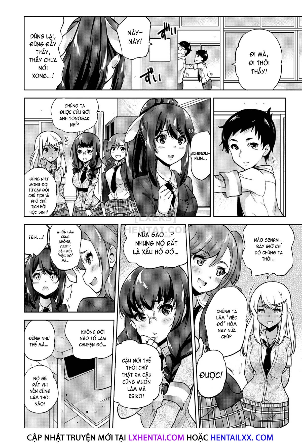 Đọc truyện hentai SNS Seitokai Yakuin Wo Netotte Share Suru Hanashi. - Chap 1