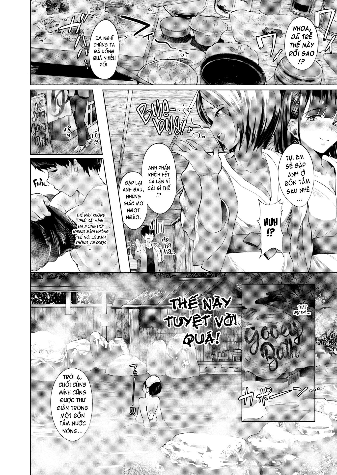 Đọc truyện hentai Sticky Spa!! - Oneshot