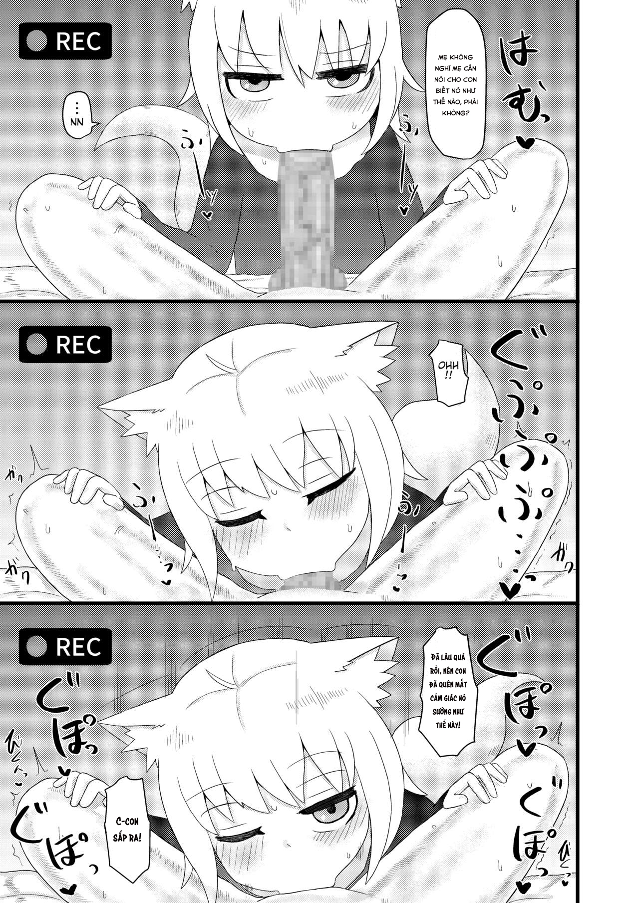 Đọc truyện hentai Loli Baba Okaa-san wa Oshi ni Yowai 4 - Oneshot.