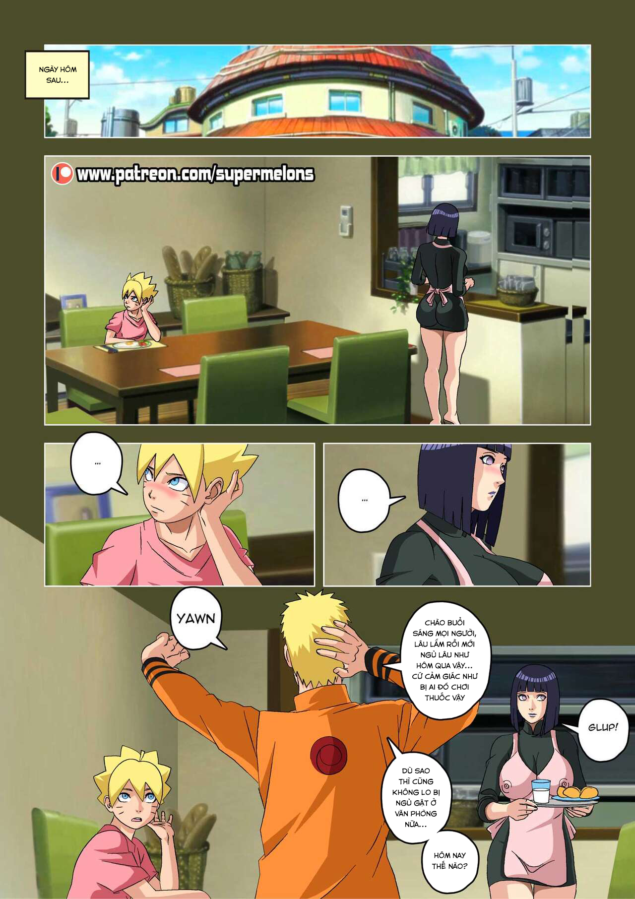 Đọc truyện hentai The mom of Boruto (Naruto) - Oneshot