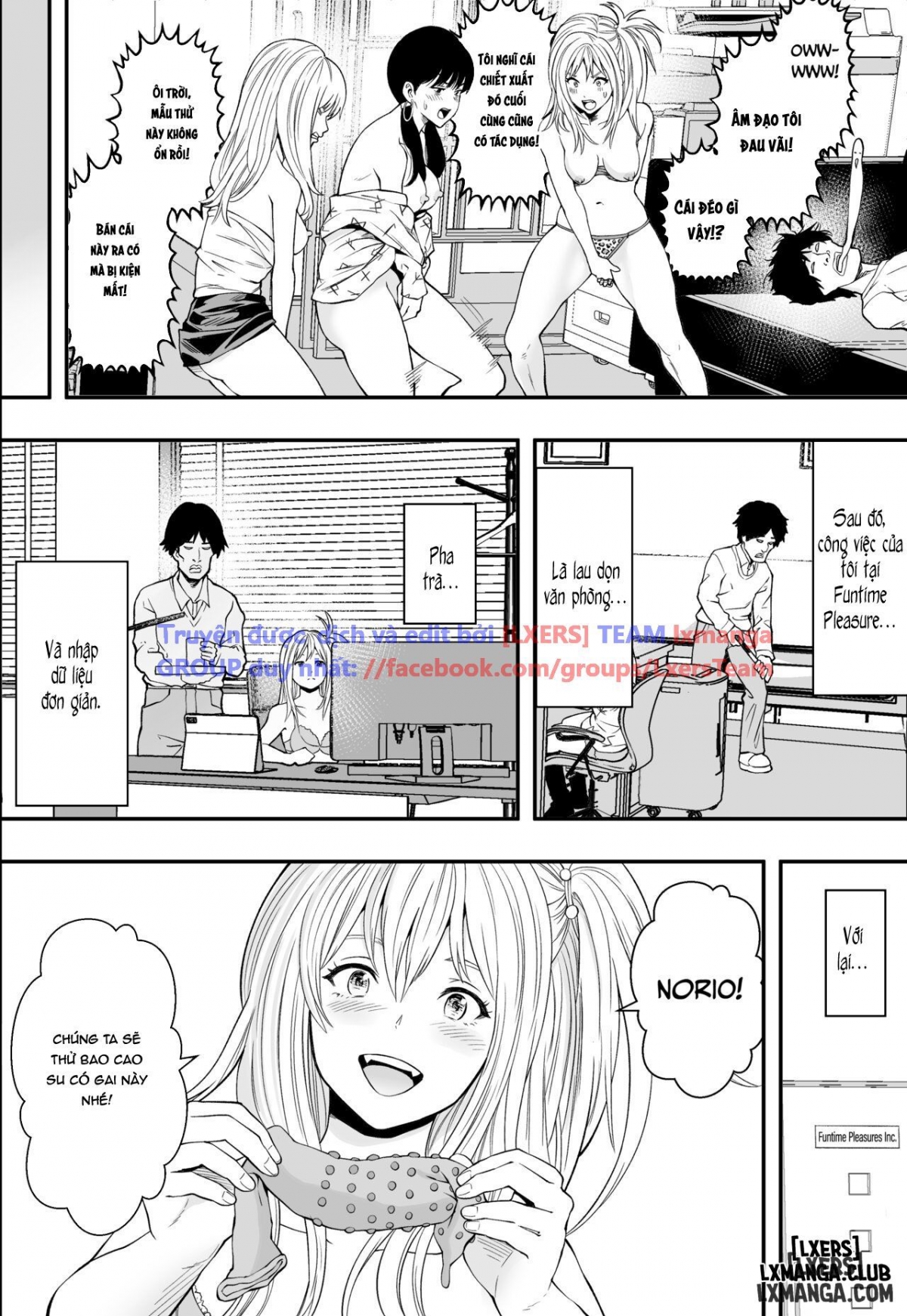 Đọc truyện hentai Getting Busy With Business Gyarus - Oneshot