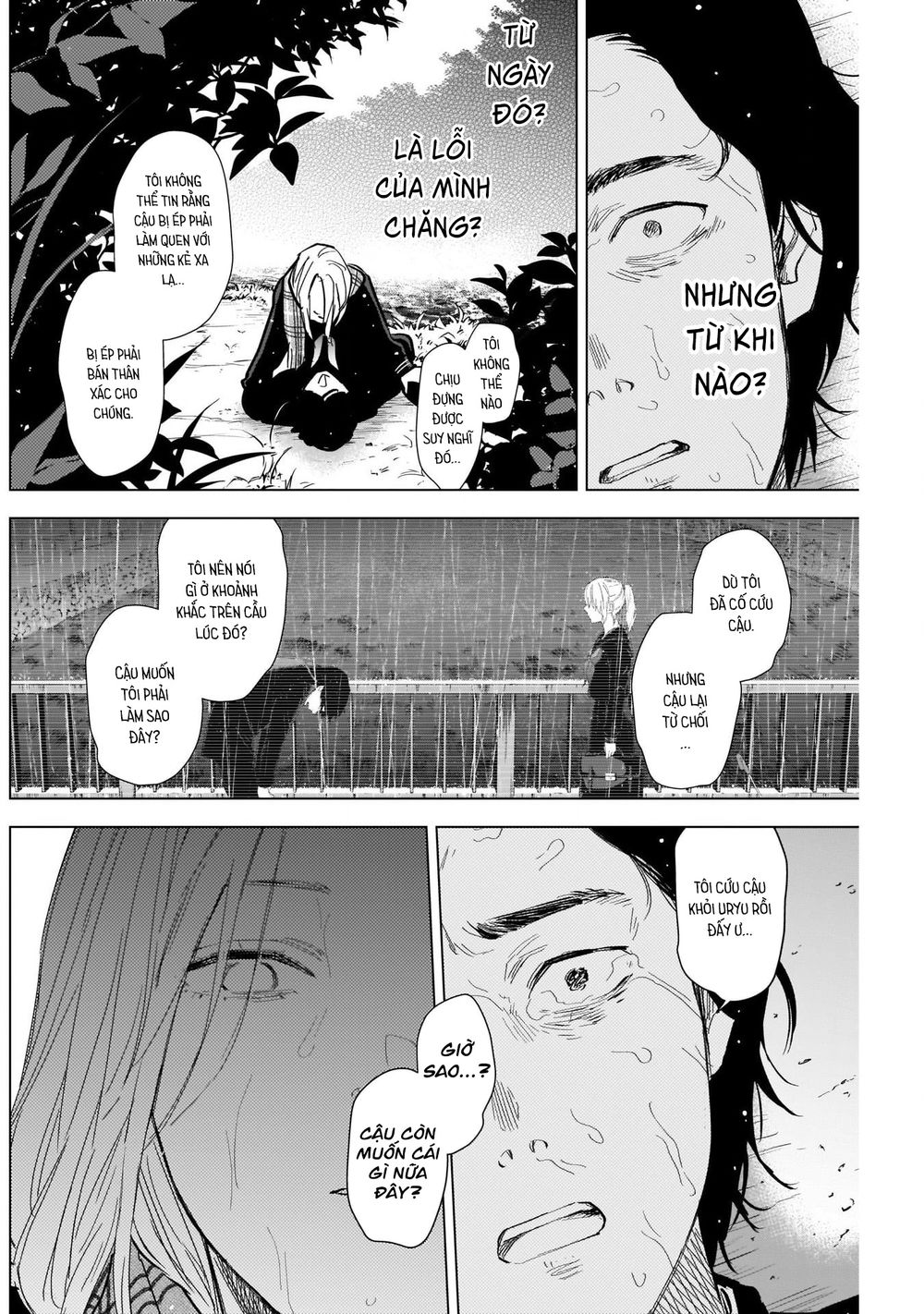 Đọc truyện hentai Shounen no Abyss - Chap 106: Tạm biệt thị trấn ấy