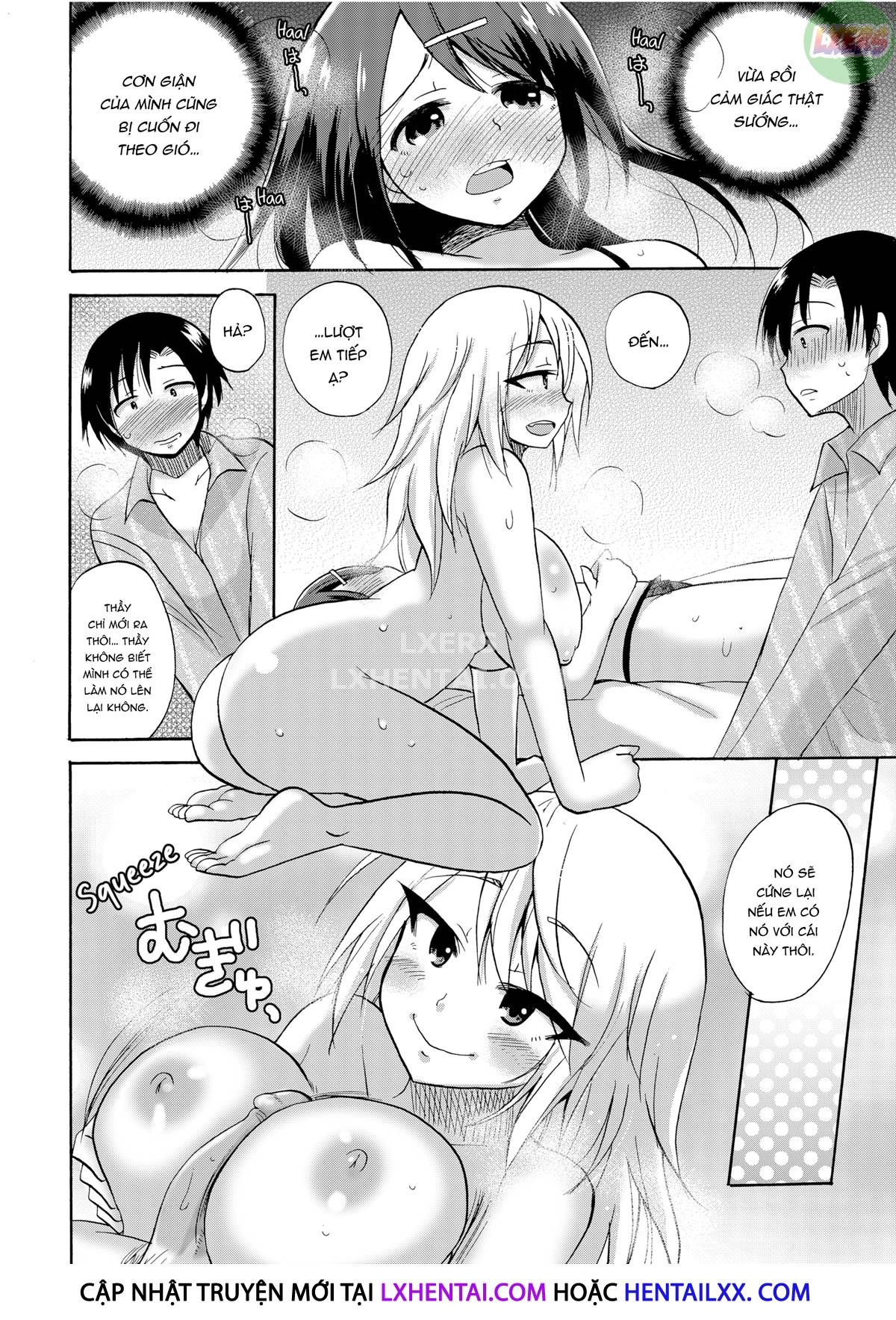 Đọc truyện hentai Dàn Harem ướt át ở học viện - Chap 9 - END