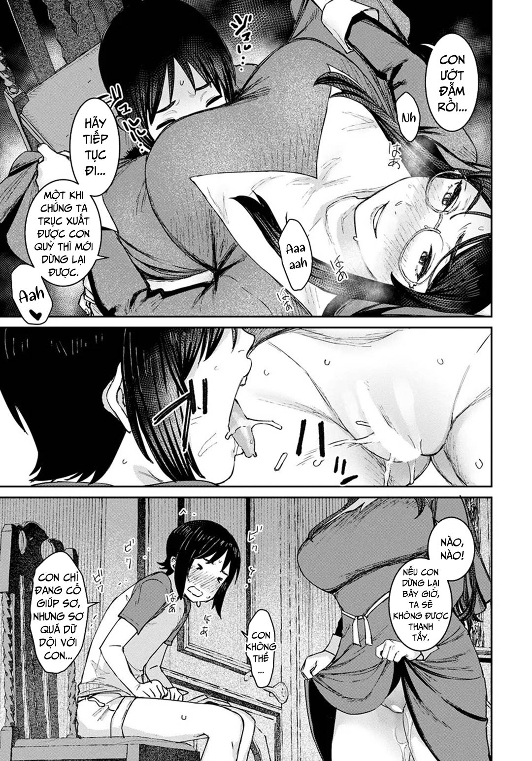 Đọc truyện hentai Cuộc trừ tà bí mật - Oneshot