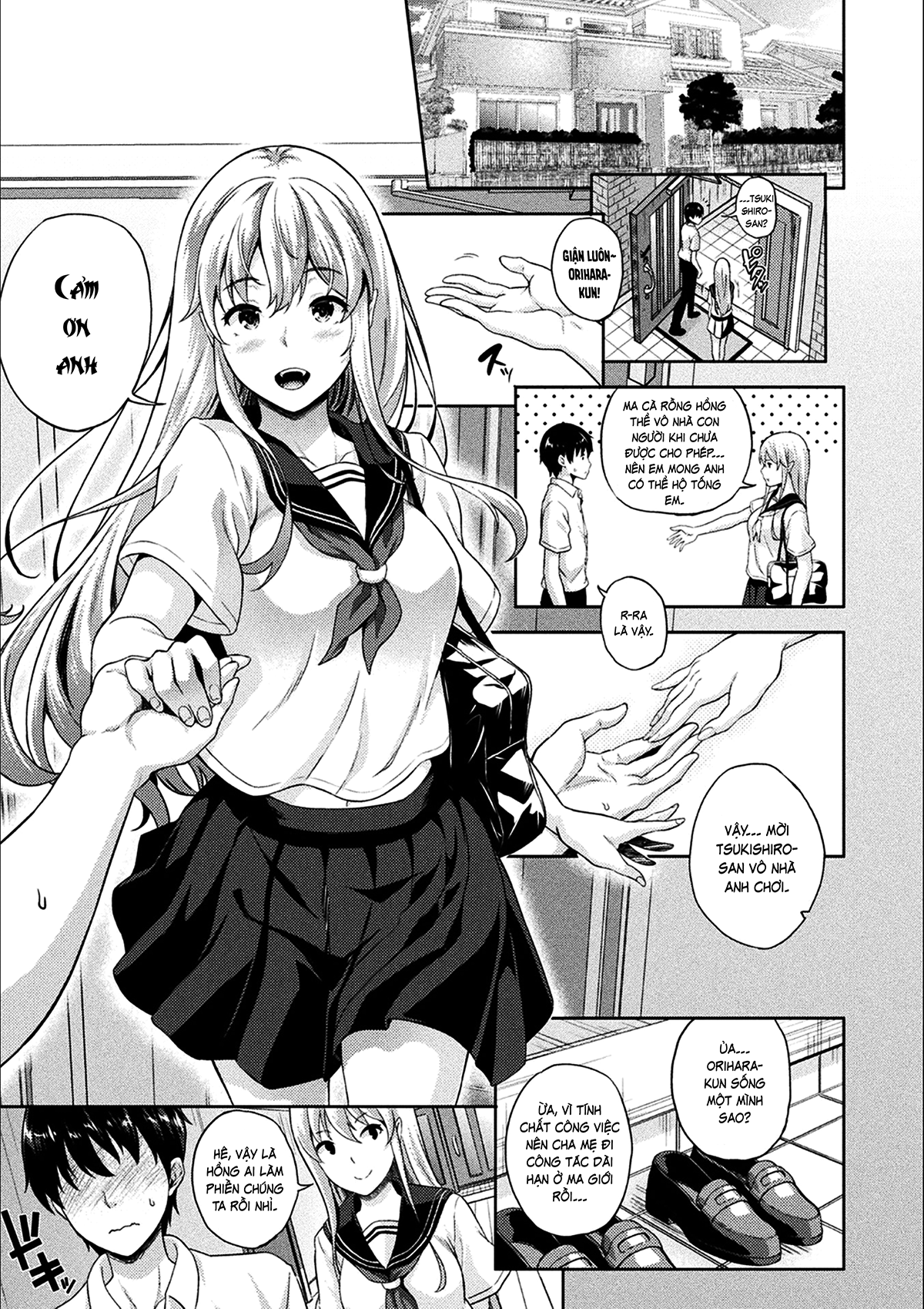 Đọc truyện hentai Người tôi yêu là ma cà rồng!? - Ch. 1
