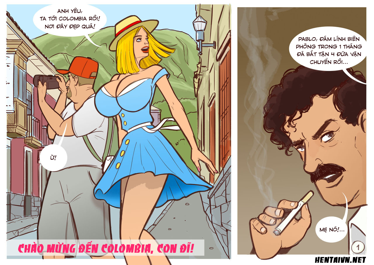 Đọc truyện hentai Chào mừng đến với Colombia, con đĩ! - Oneshot