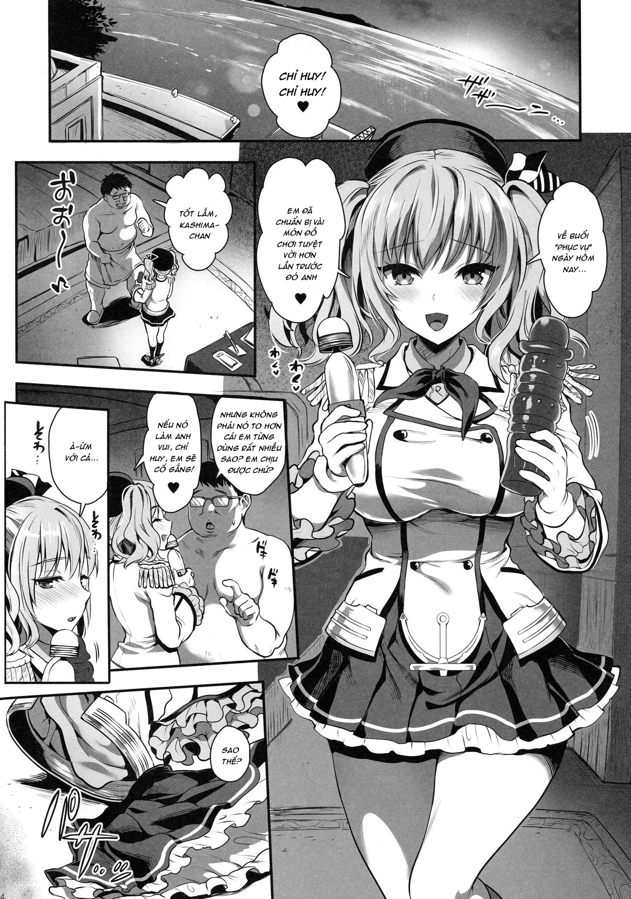 Đọc truyện hentai Kashima muốn làm con đĩ của anh - Chap 3