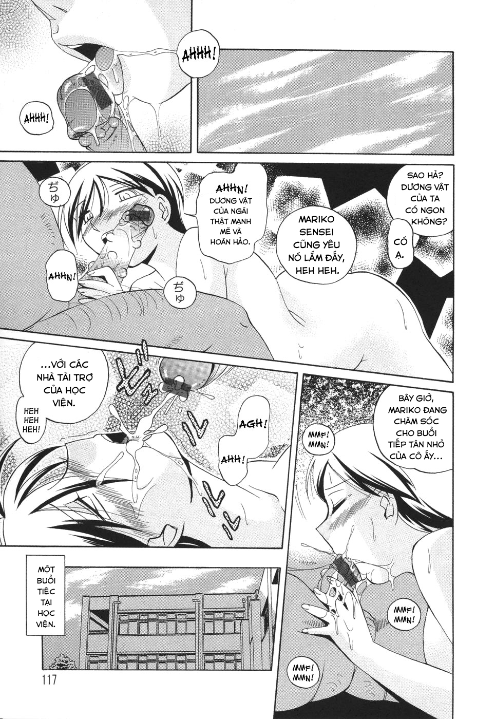 Đọc truyện hentai Sennou Gakuen - Chap6