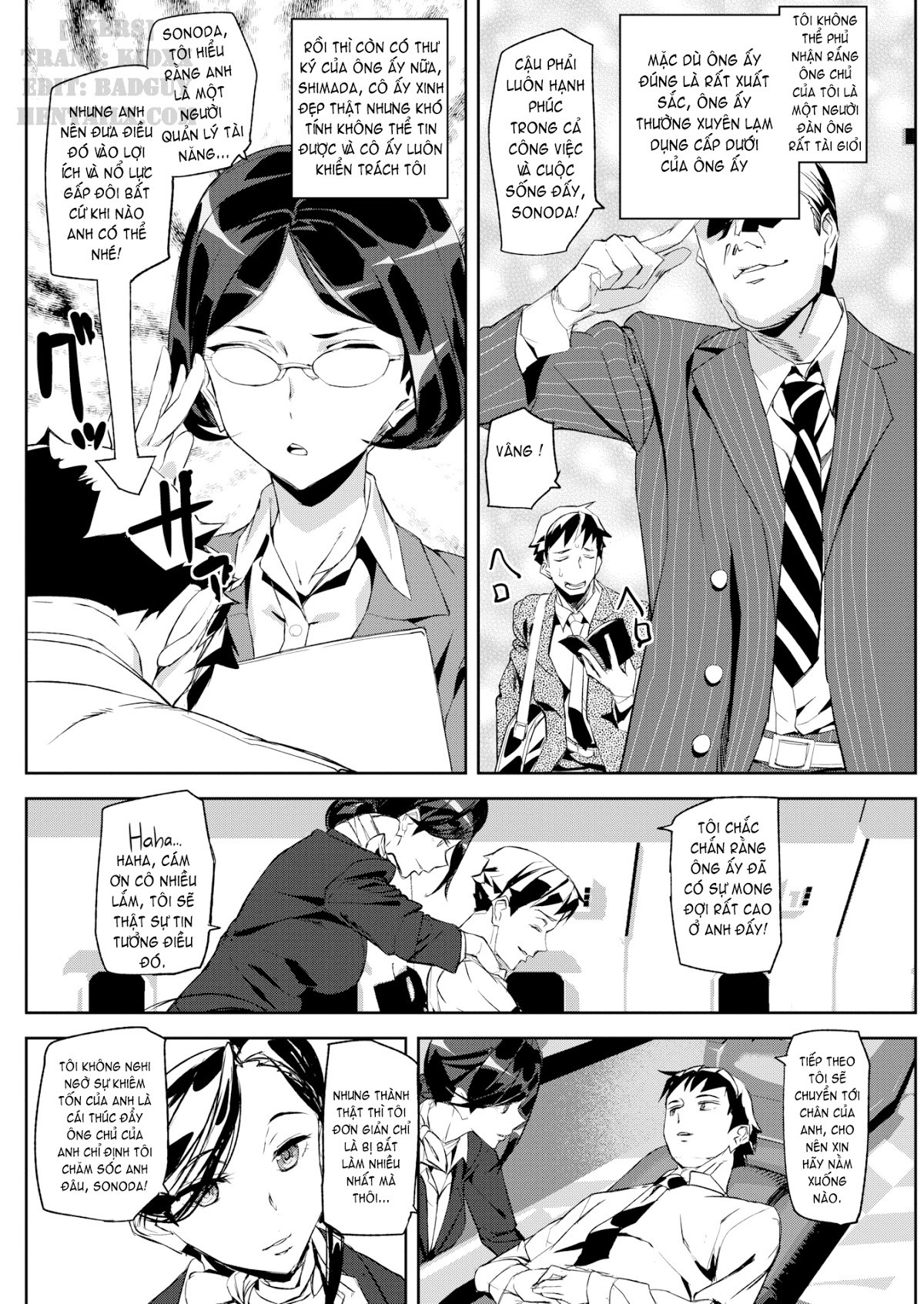 Đọc truyện hentai Honey Service (Trọn bộ) - Chap 6: Relaxation Flight