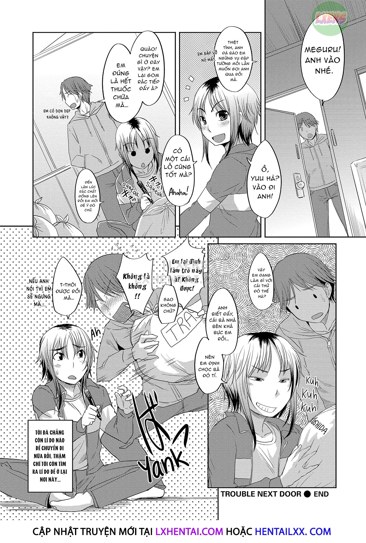 Đọc truyện hentai Những cô gái mông đào - Chap 10 - Trouble Next Door