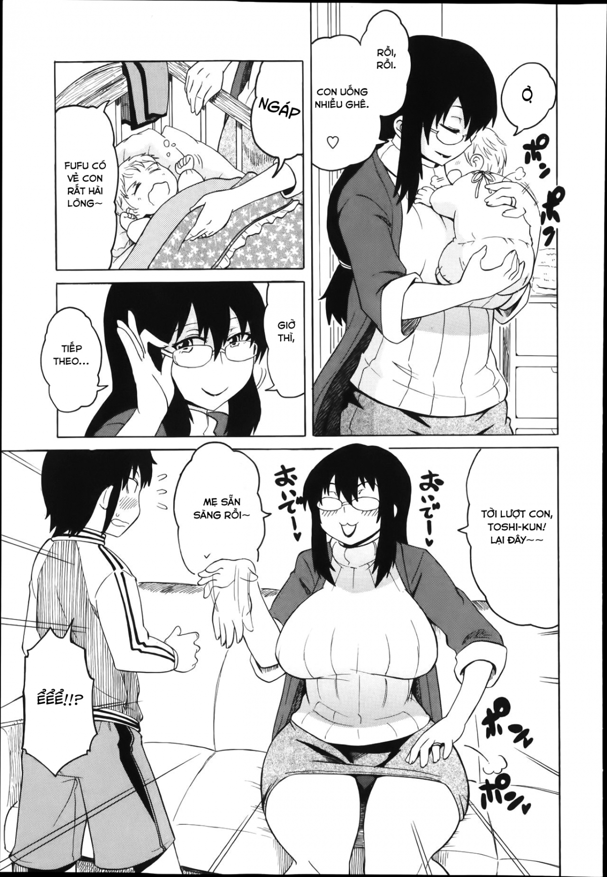 Đọc truyện hentai Tôi đã làm mẹ mình có bầu - OneShot