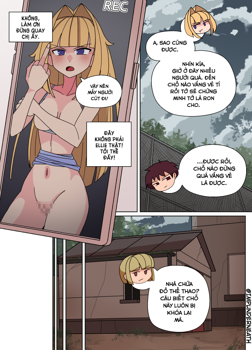 Đọc truyện hentai Bộ đồ da Ellie - Chap 3