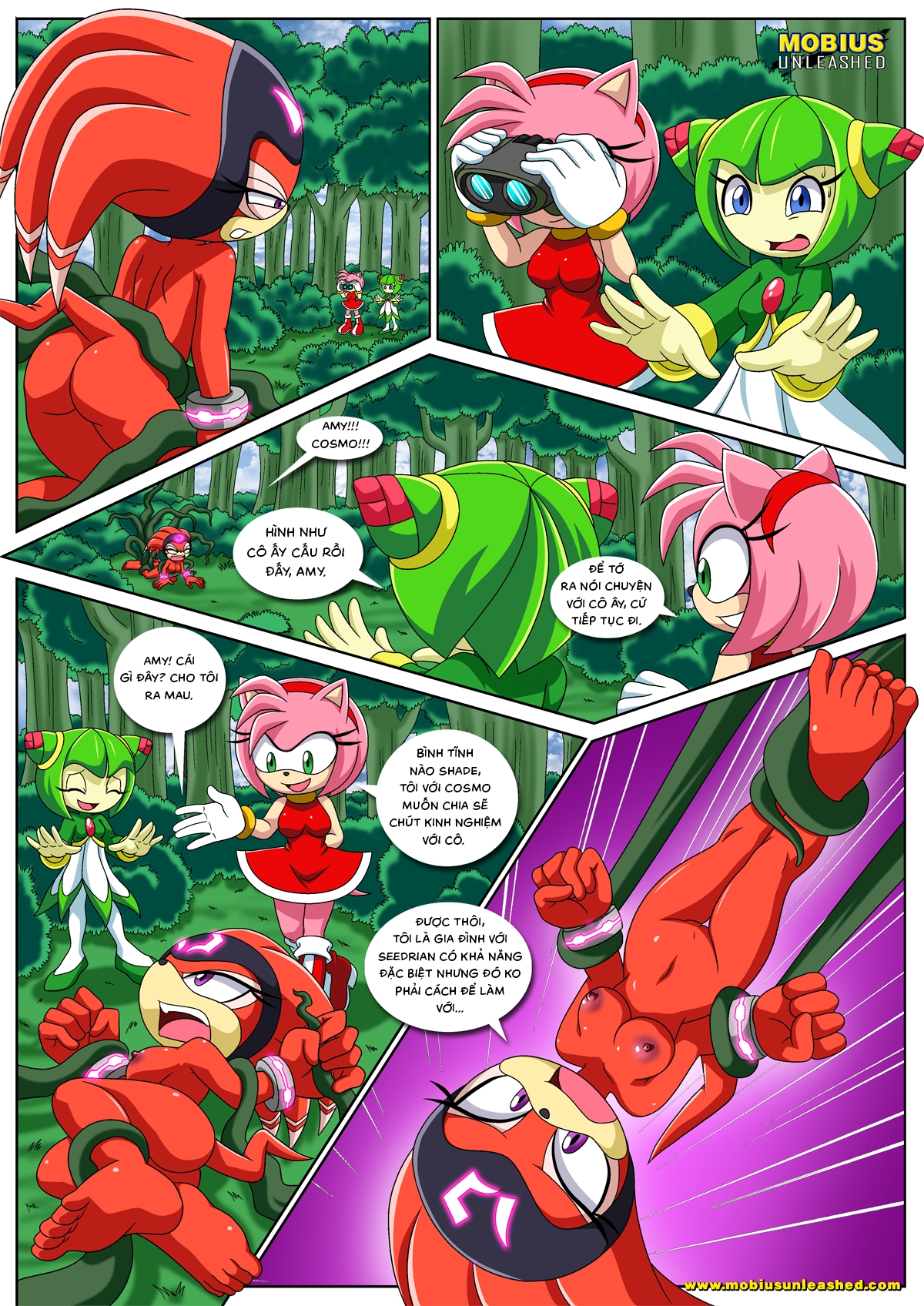 Đọc truyện hentai Team GF's Tentacled Tale - Oneshot