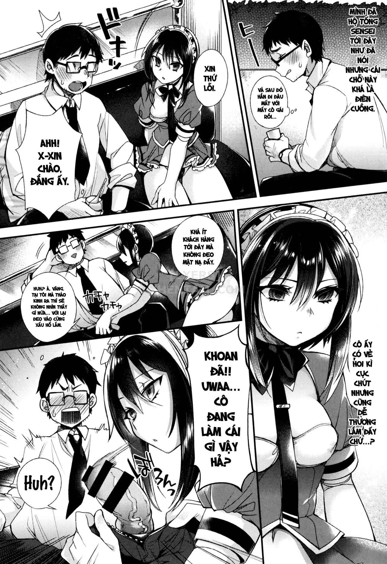 Đọc truyện hentai Ojou-Sama To Maid No Midara Na Seikatsu - Chap 4