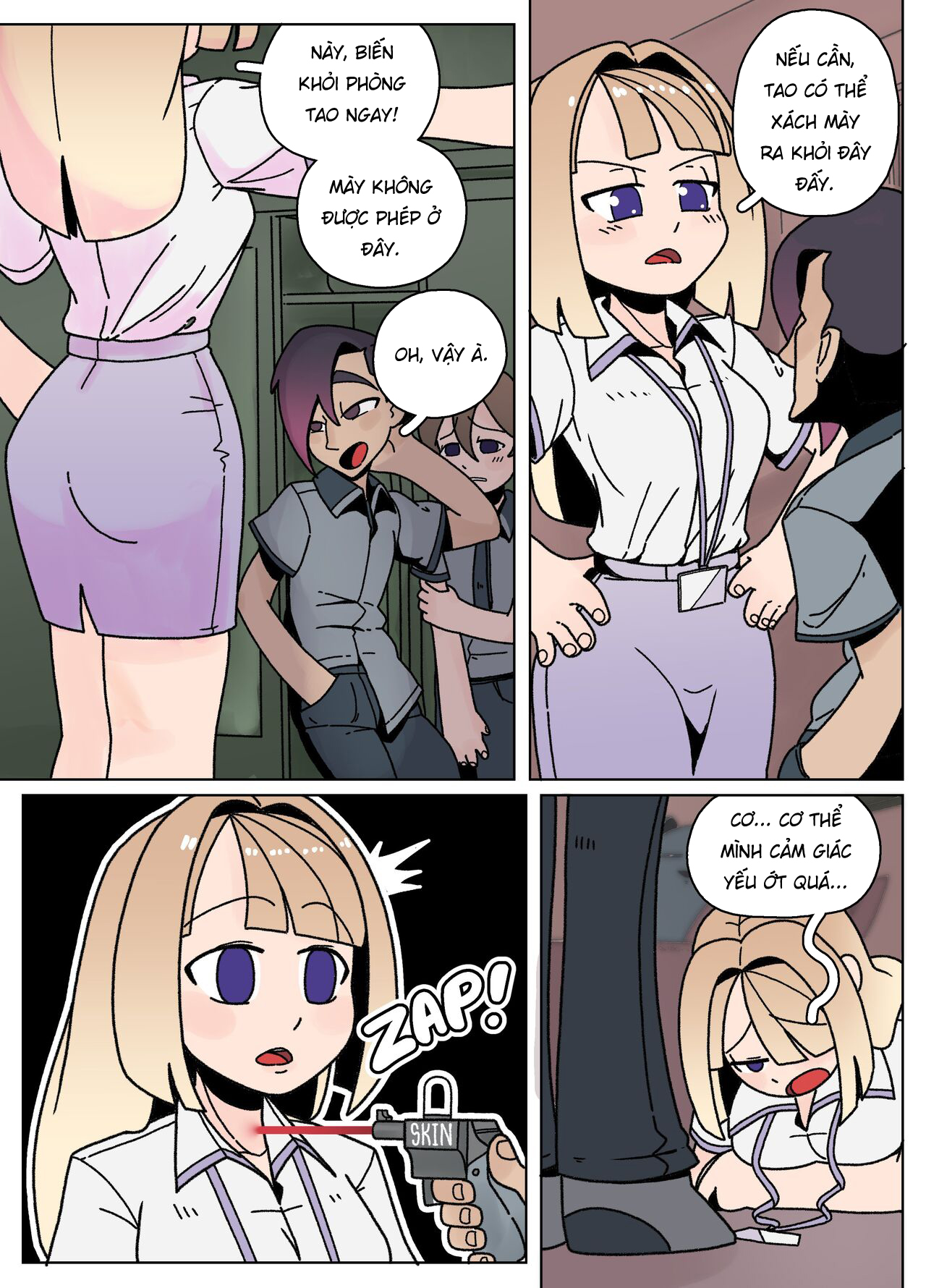 Đọc truyện hentai Bộ đồ da Ellie - Chap 1